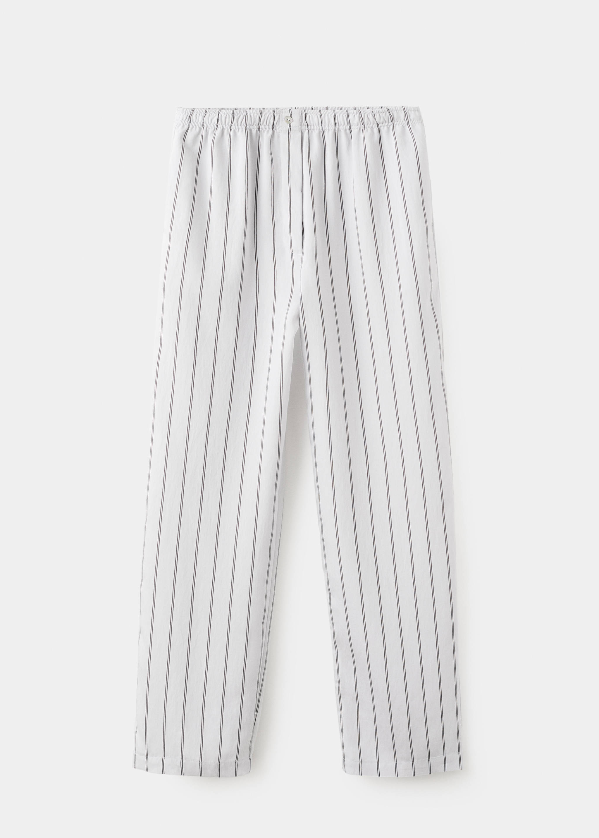 Pantalon pyjama rayures - Article sans modèle