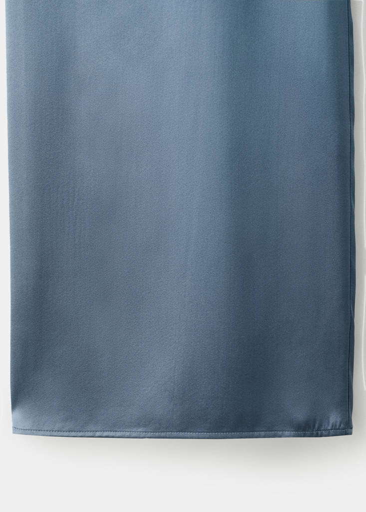 Silk pyjama trousers — Blue