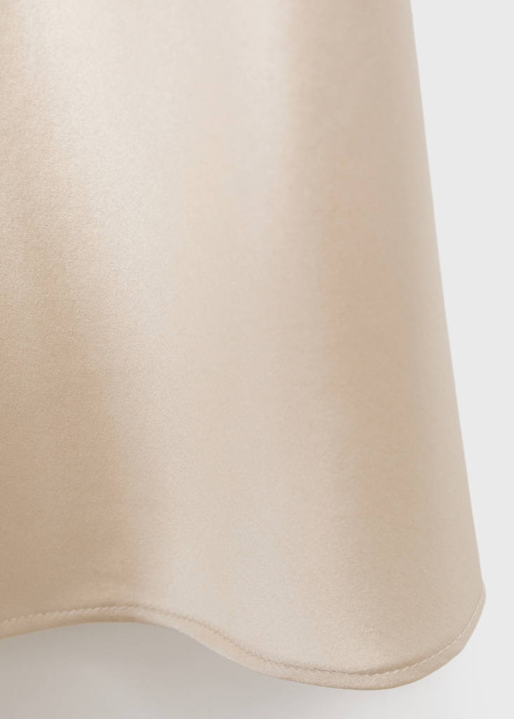 Silk pyjama top — Light/Pastel Grey