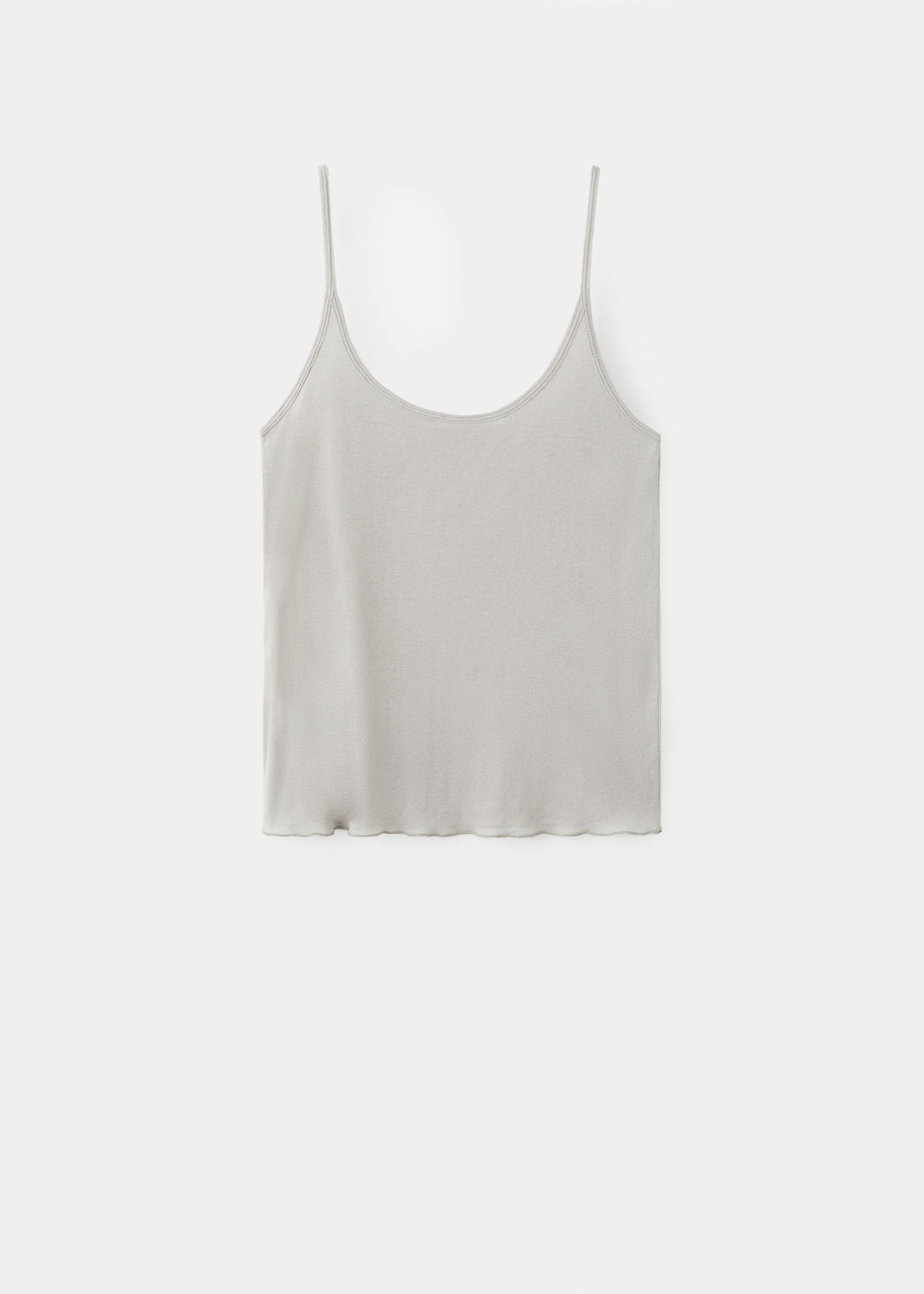 Cotton top with straps - Article without model