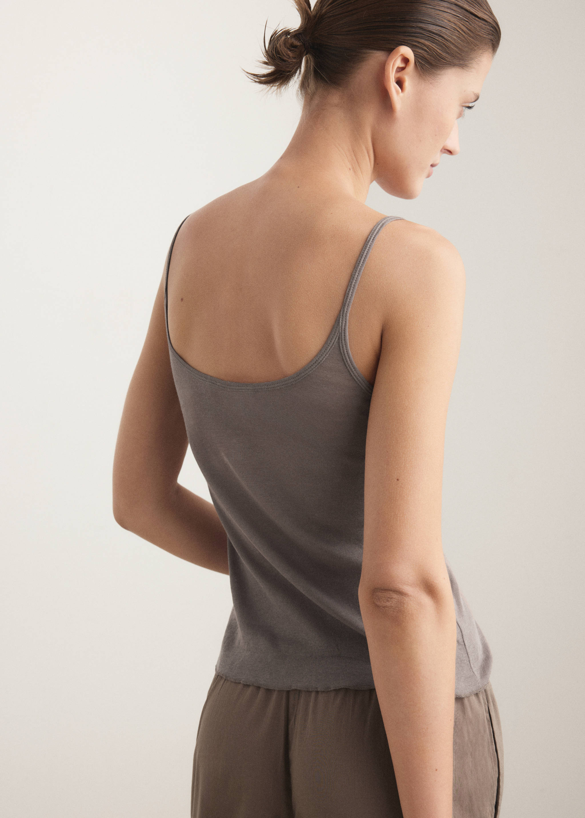 Top algodón tirantes - Reverso del artículo
