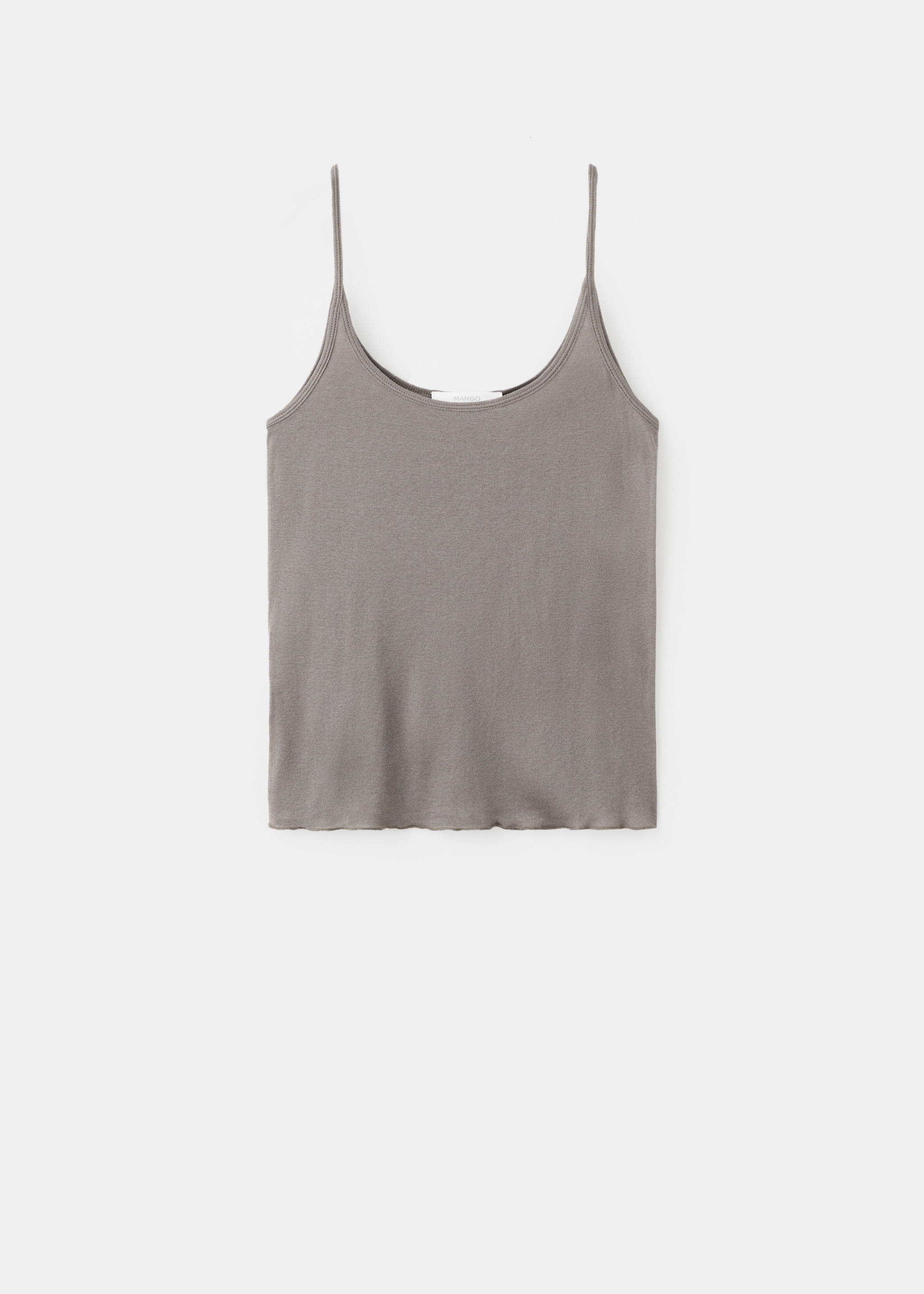 Cotton top with straps - Article without model