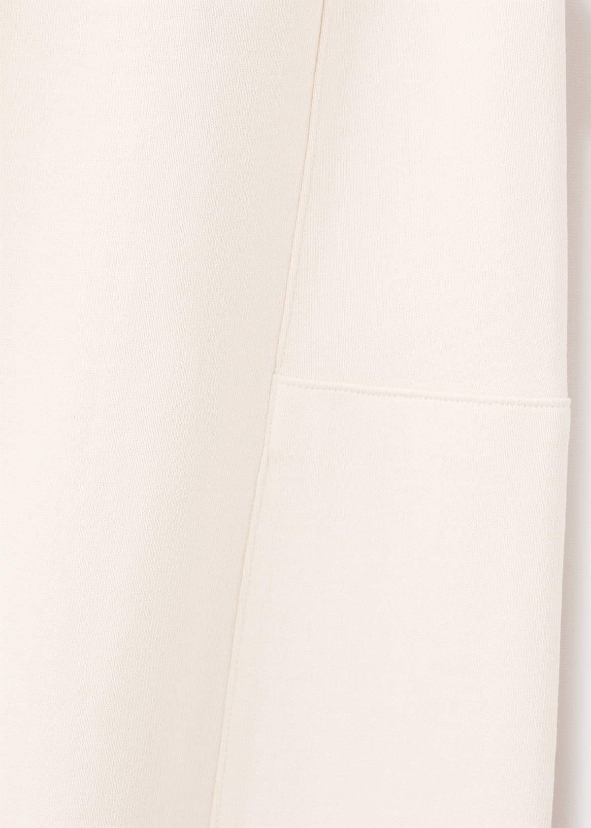 Elastic waist cotton trousers — Pastel Yellow