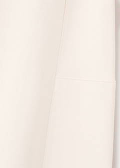 Elastic waist cotton trousers — Pastel Yellow 8