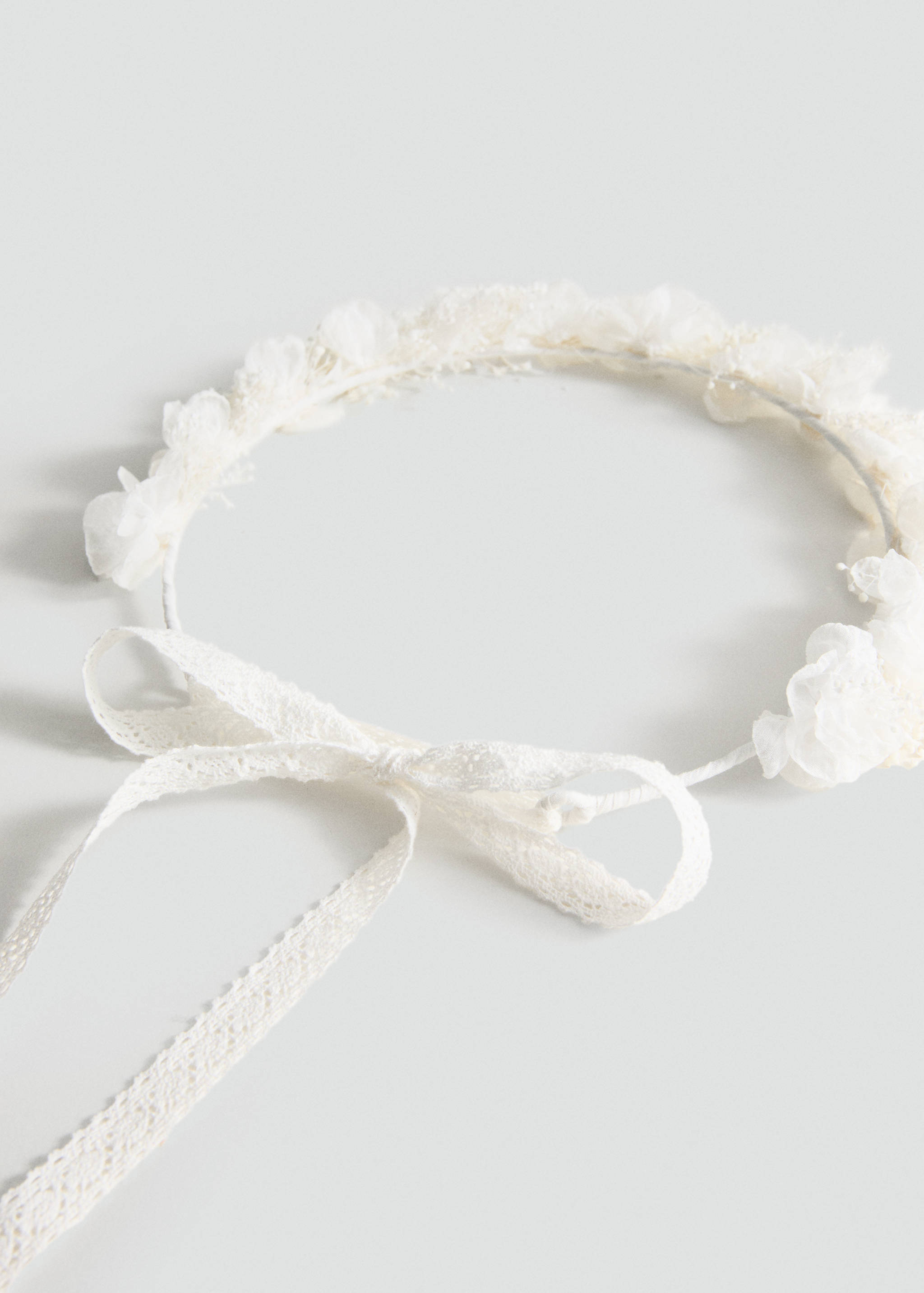 Serre-tête de fleurs en couleurs mélangées - Détail de l'article 1