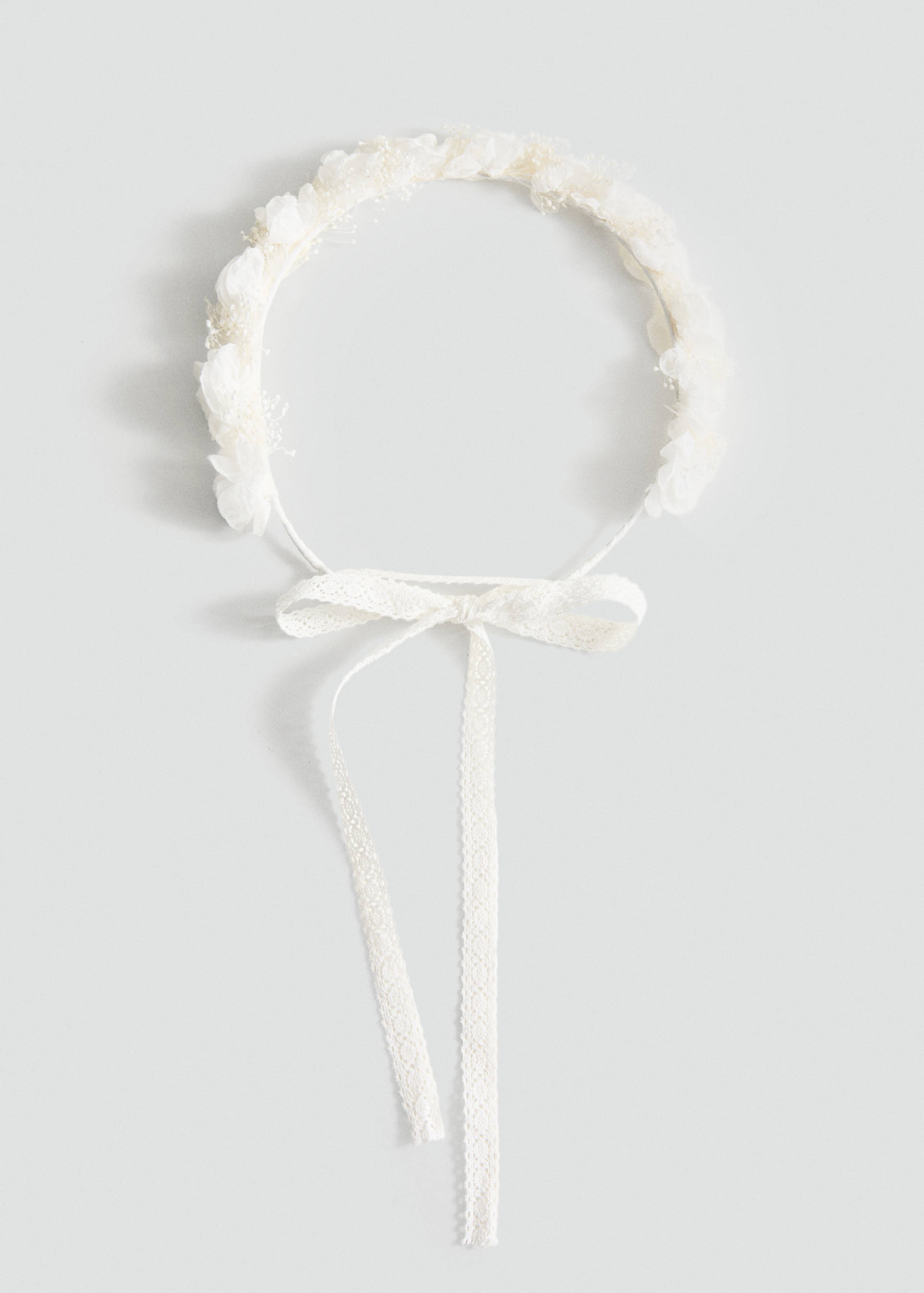 Floral headband with combined colours - Article without model