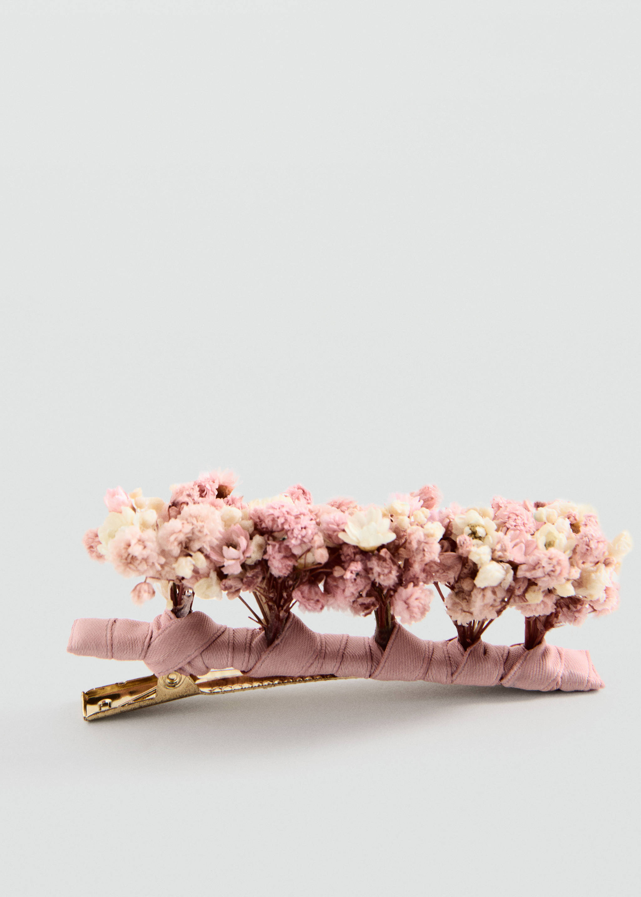 Preserved flower hair slide - Details of the article 1