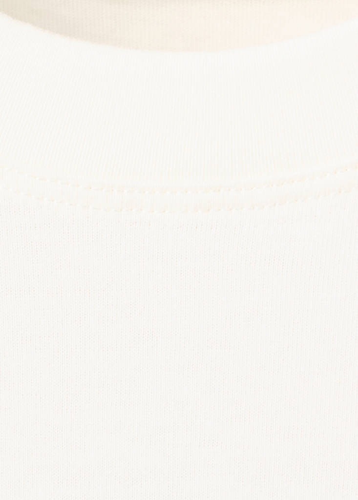 Printed cotton-blend t-shirt — Off White