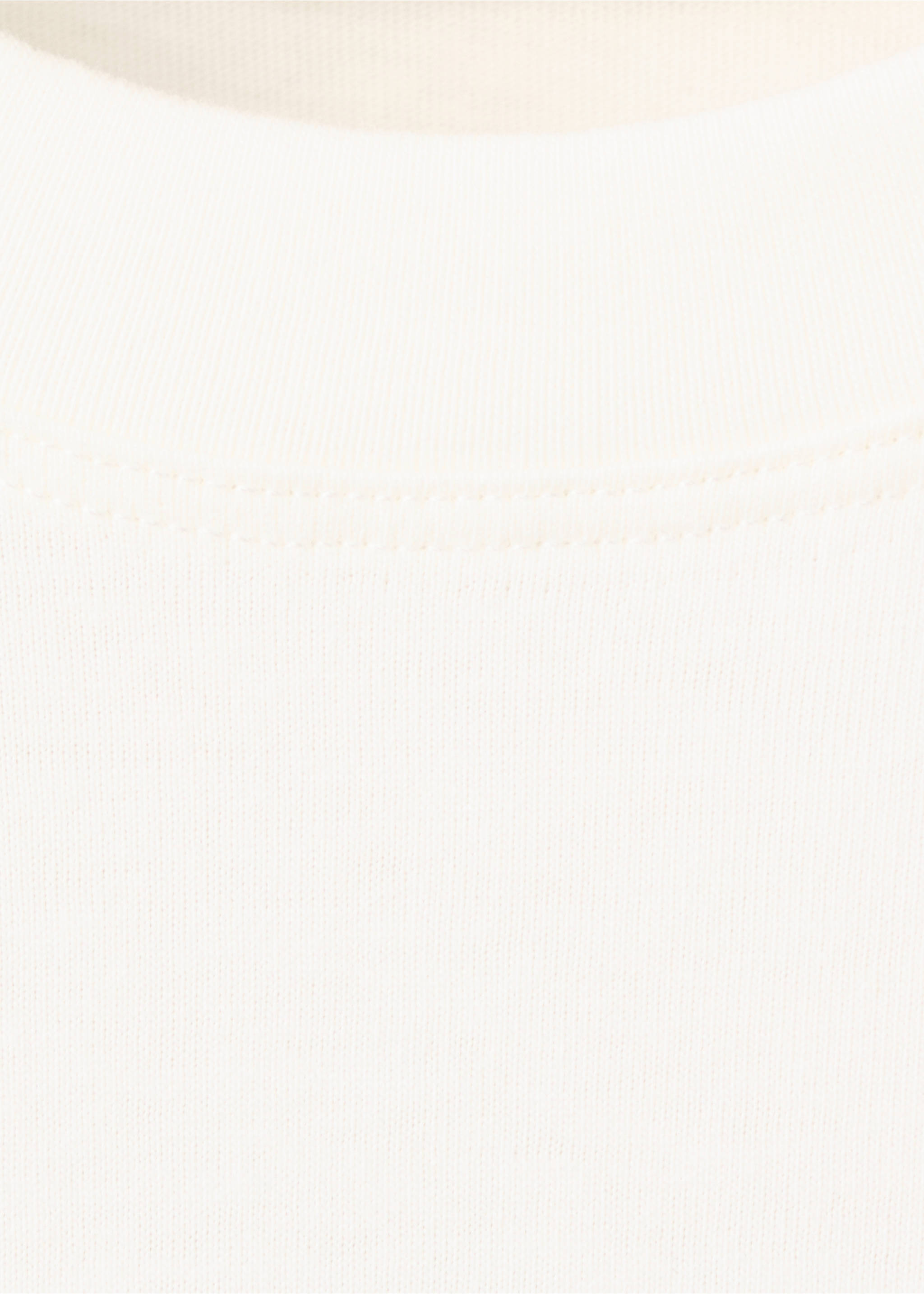 印花棉质混纺T恤 - null, 灰白. Ref: 27033711-00.