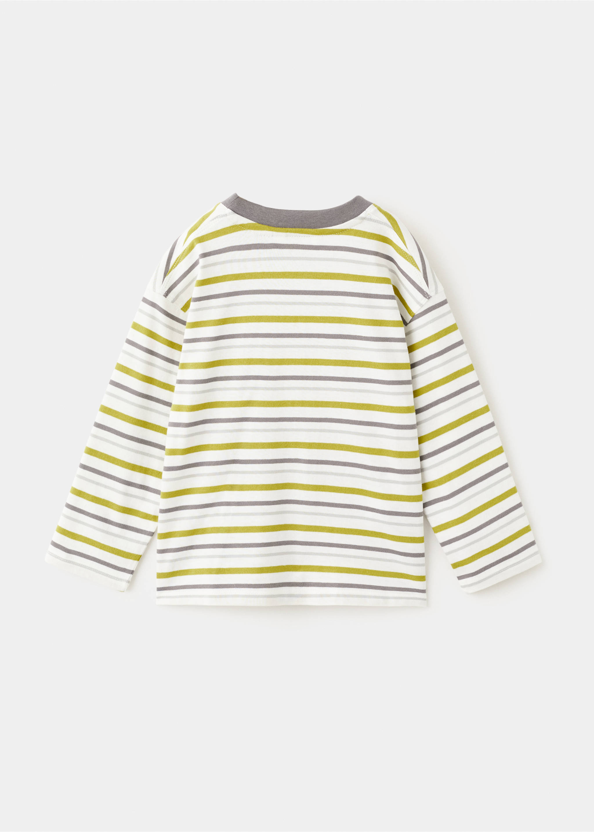 Camiseta combinada rayas - Reverso del artículo, Lima. Ref: 27033712-00.