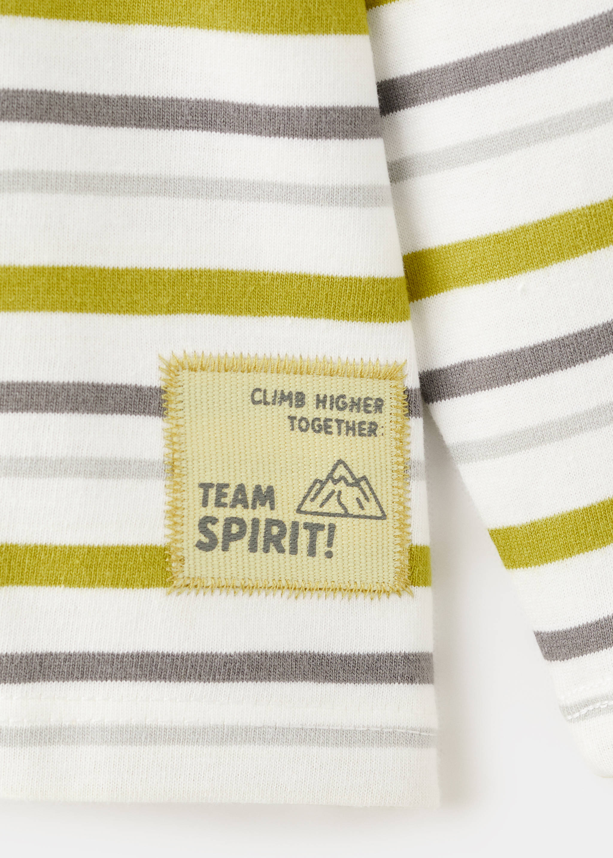 Camiseta combinada rayas - Detalle del artículo 0