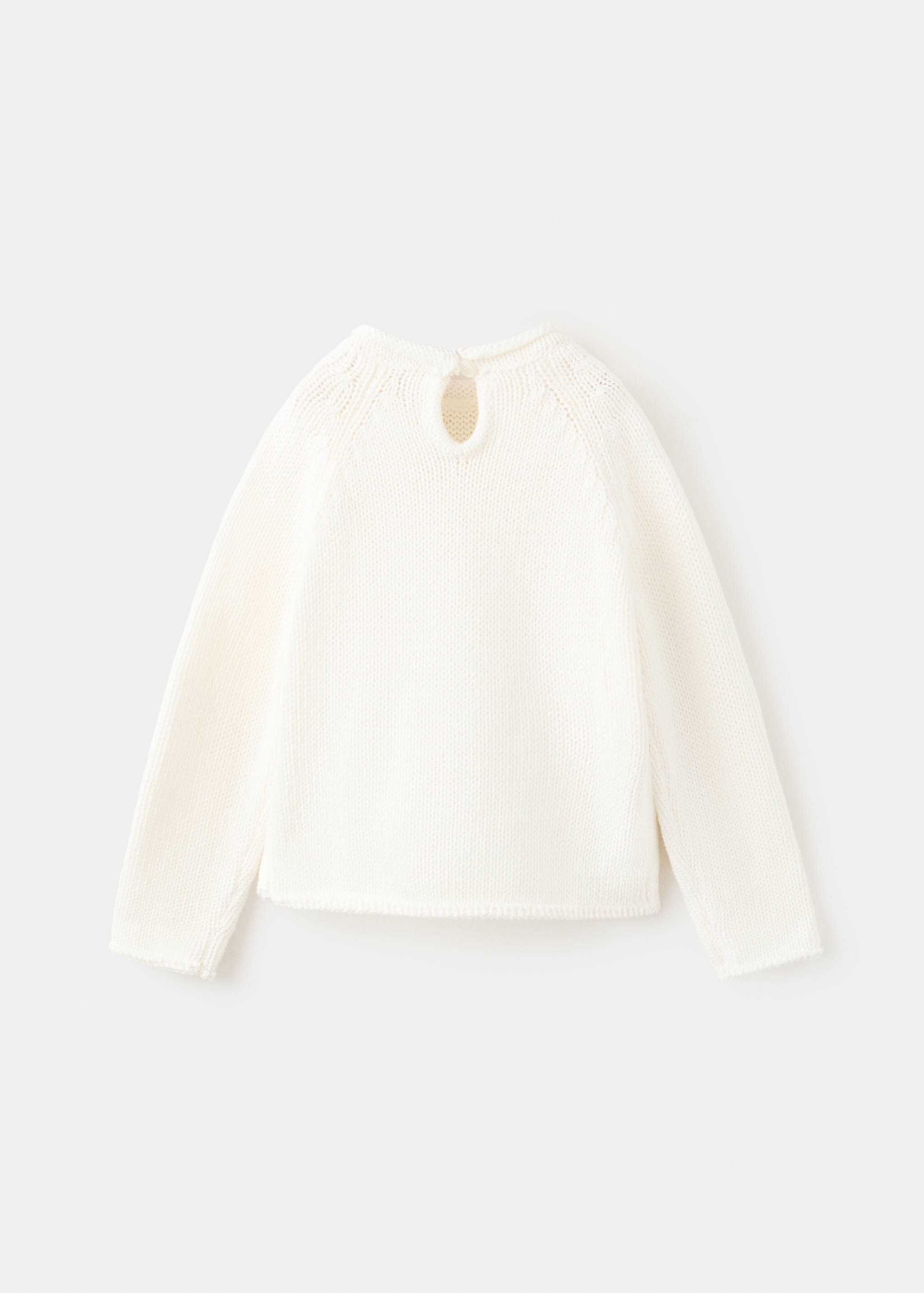 Jersey punto flores - Reverso del artículo