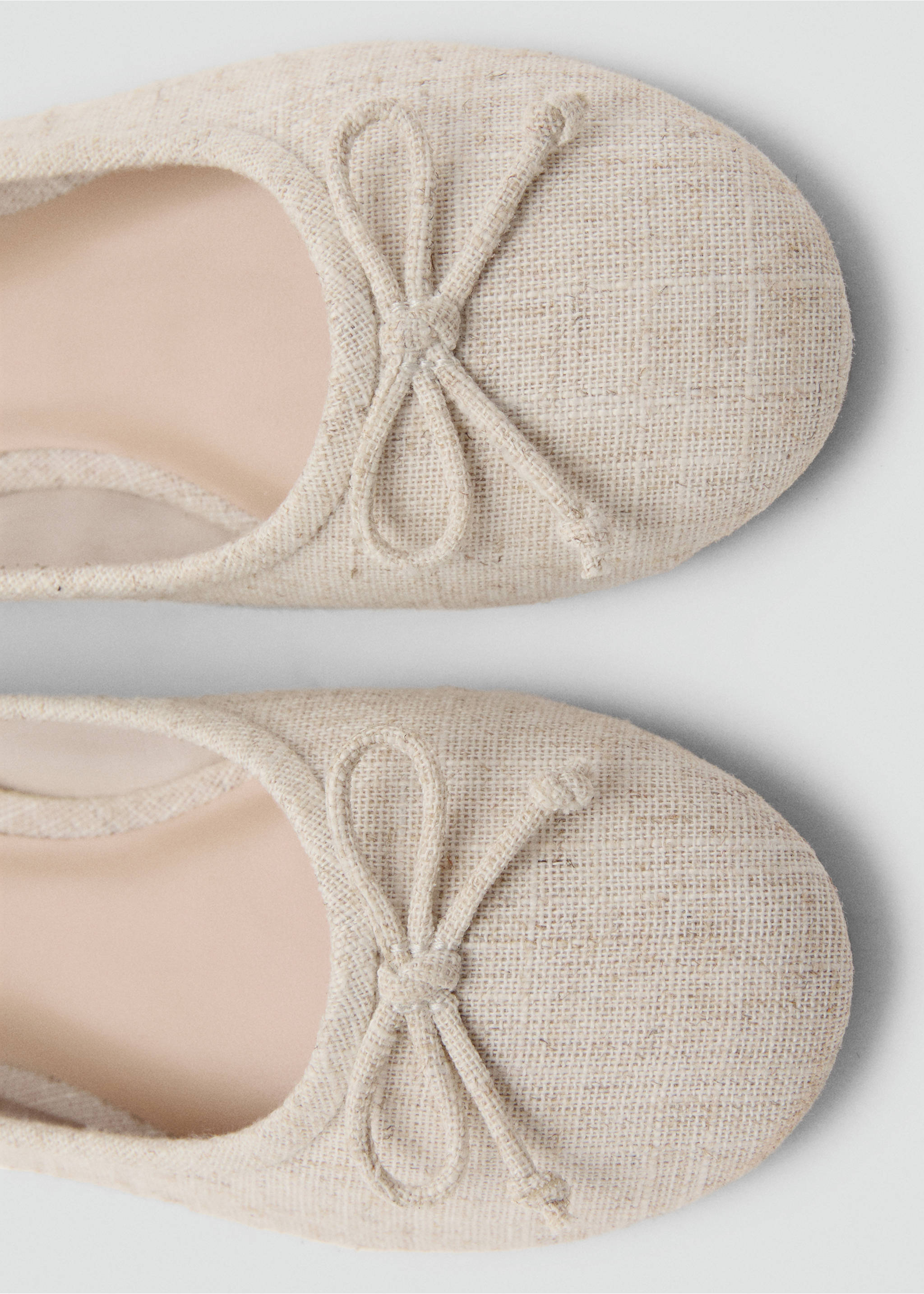 Ballerines nœud - Détail de l'article 3, Sable. Ref: 27033714-00.