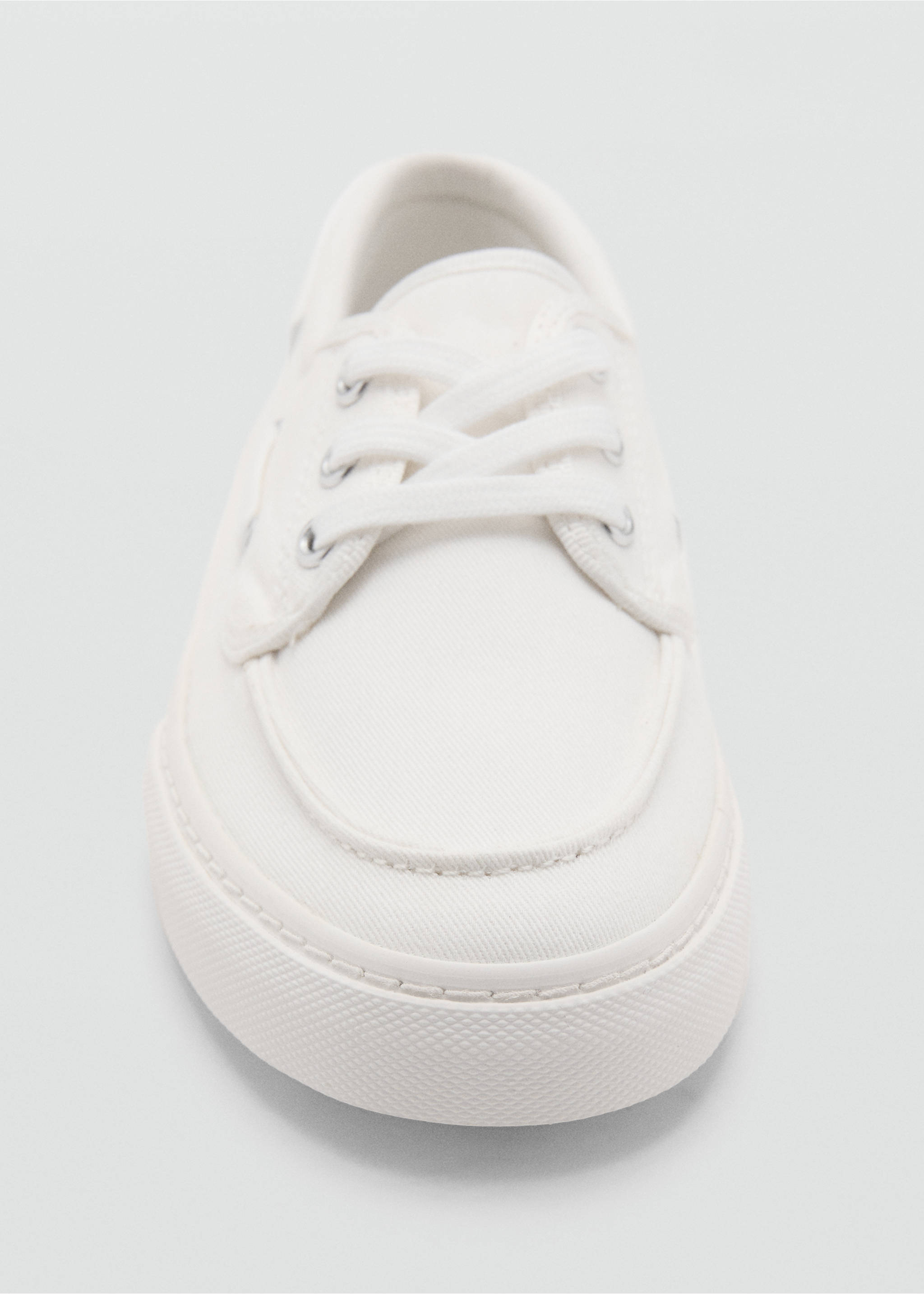 Zapato náutico cordones - Detalle del artículo 3, Blanco roto. Ref: 27033717-00.