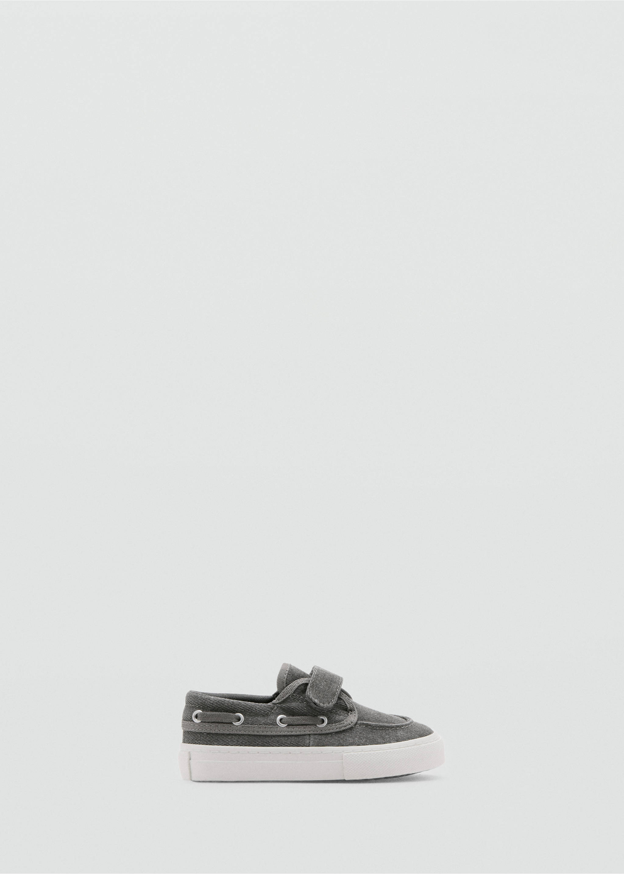 Velcro nautical sports shoes - Article without model, Grey. Ref: 27033718-00.