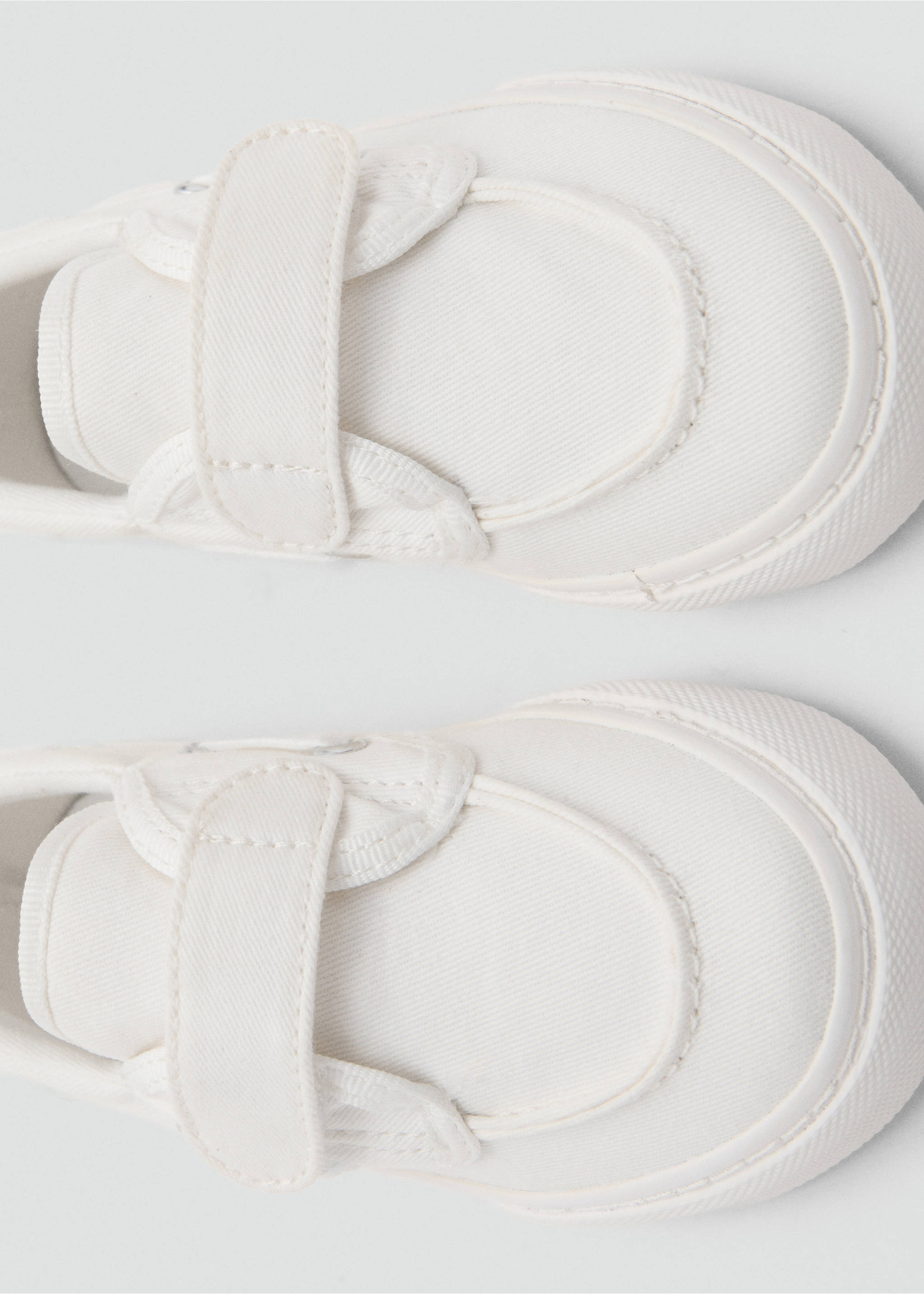 Velcro nautical sports shoes - Details of the article 1, Off White. Ref: 27033720-00.