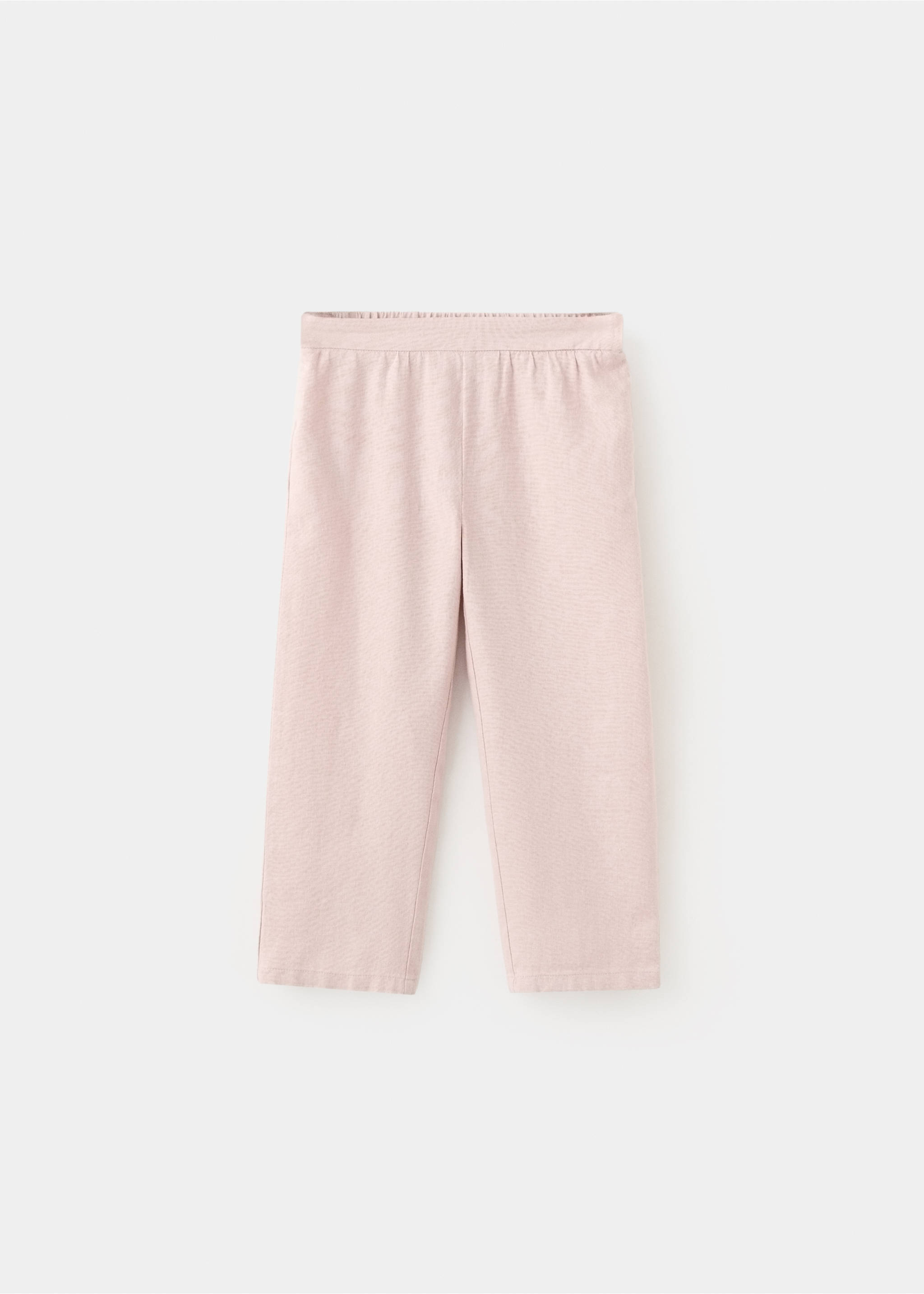 Pantalón lino - Artículo sin modelo, Rosa pastel. Ref: 27033722-00.