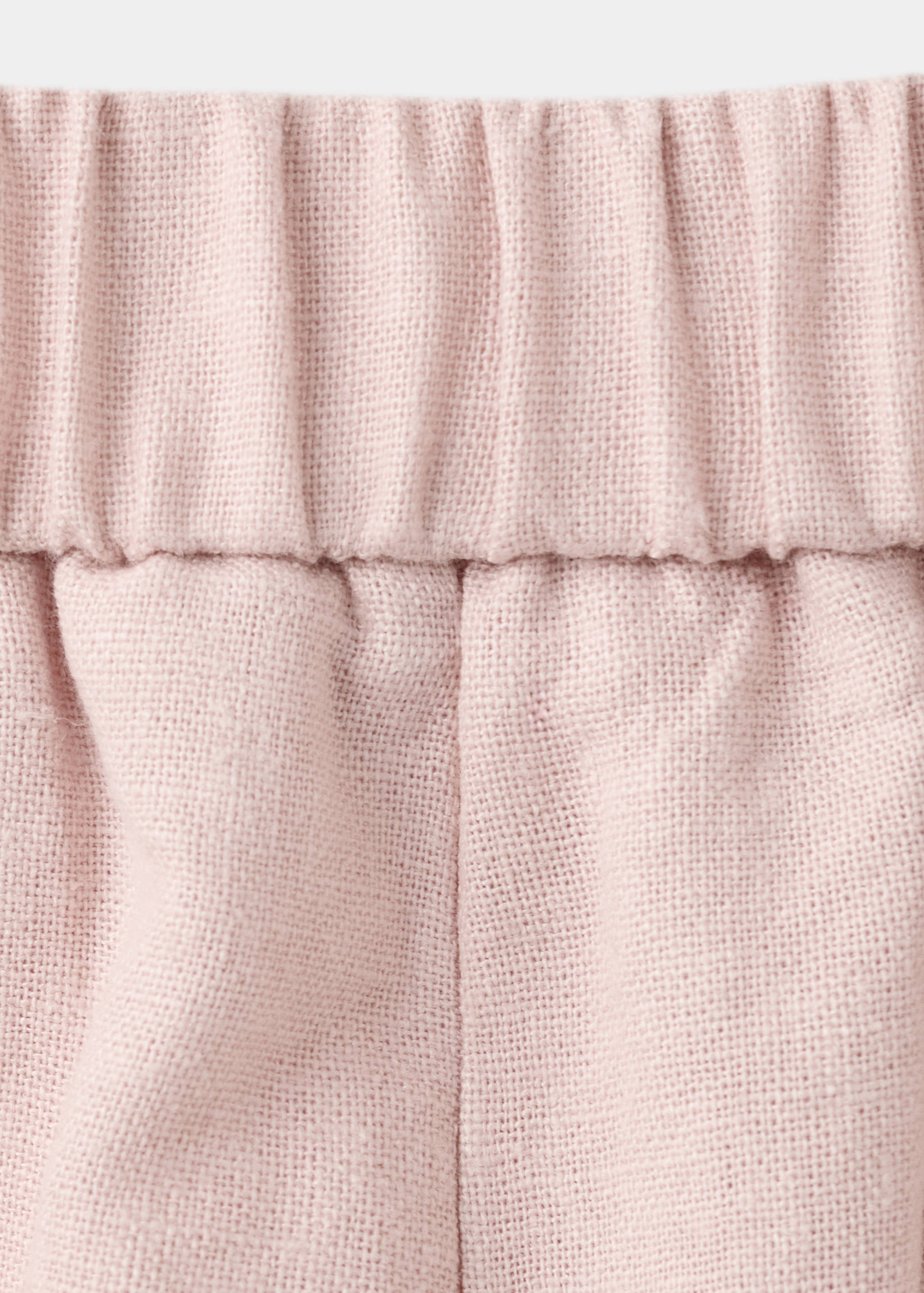 Linen-blend trousers - Details of the article 8