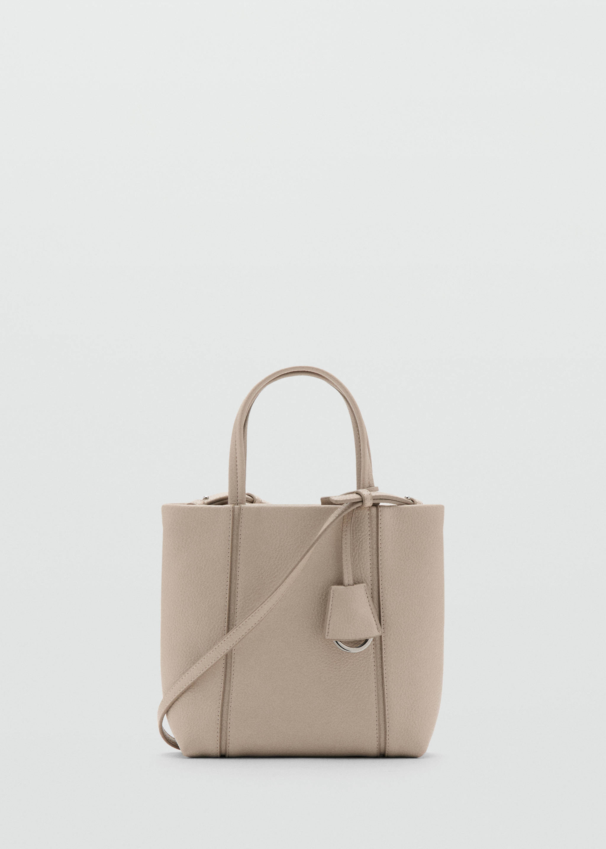 حقيبة ميني مستطيلة بمقابض - منتج دون نموذج