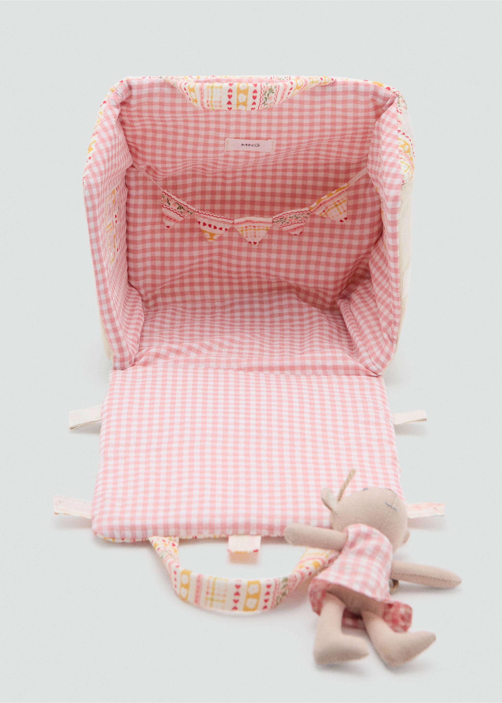 Bolso casita oso - Detalle del artículo 3, Rosa palo. Ref: 27033730-00.