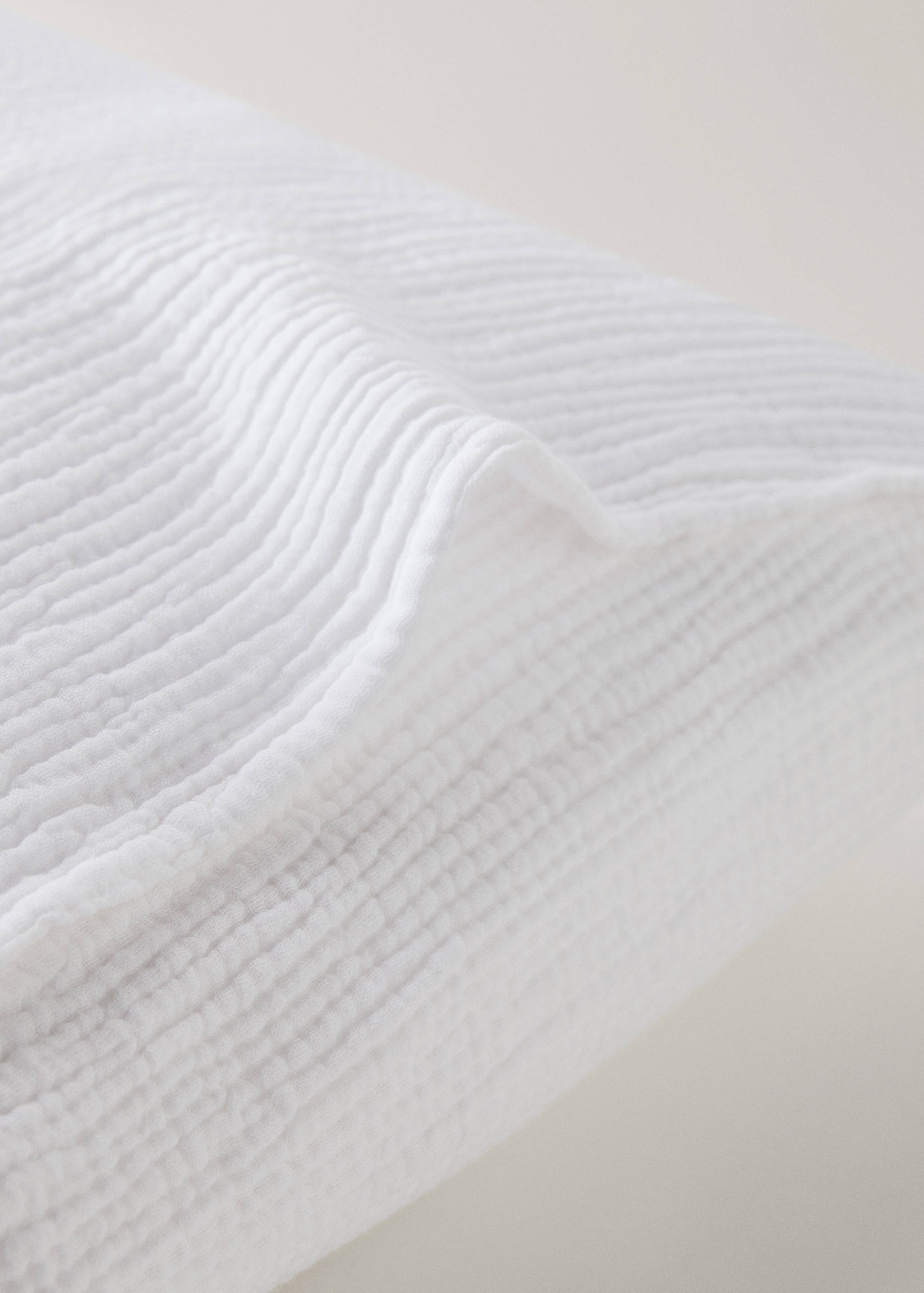 Deux taies d'oreiller en gaze de coton 60x60 cm - Détail de l'article 2