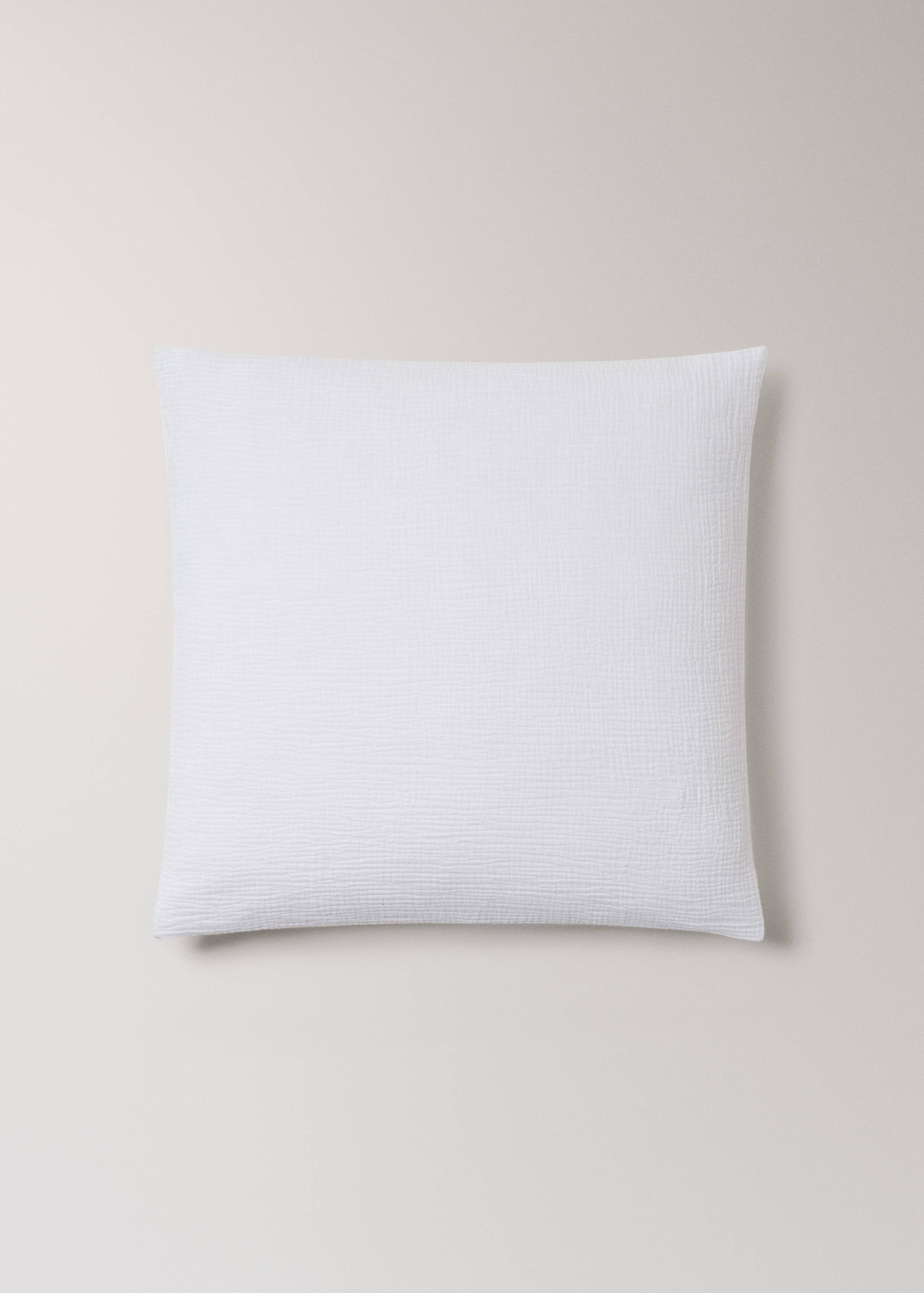 Two cotton chiffon pillowcases 60x60 cm - Article without model