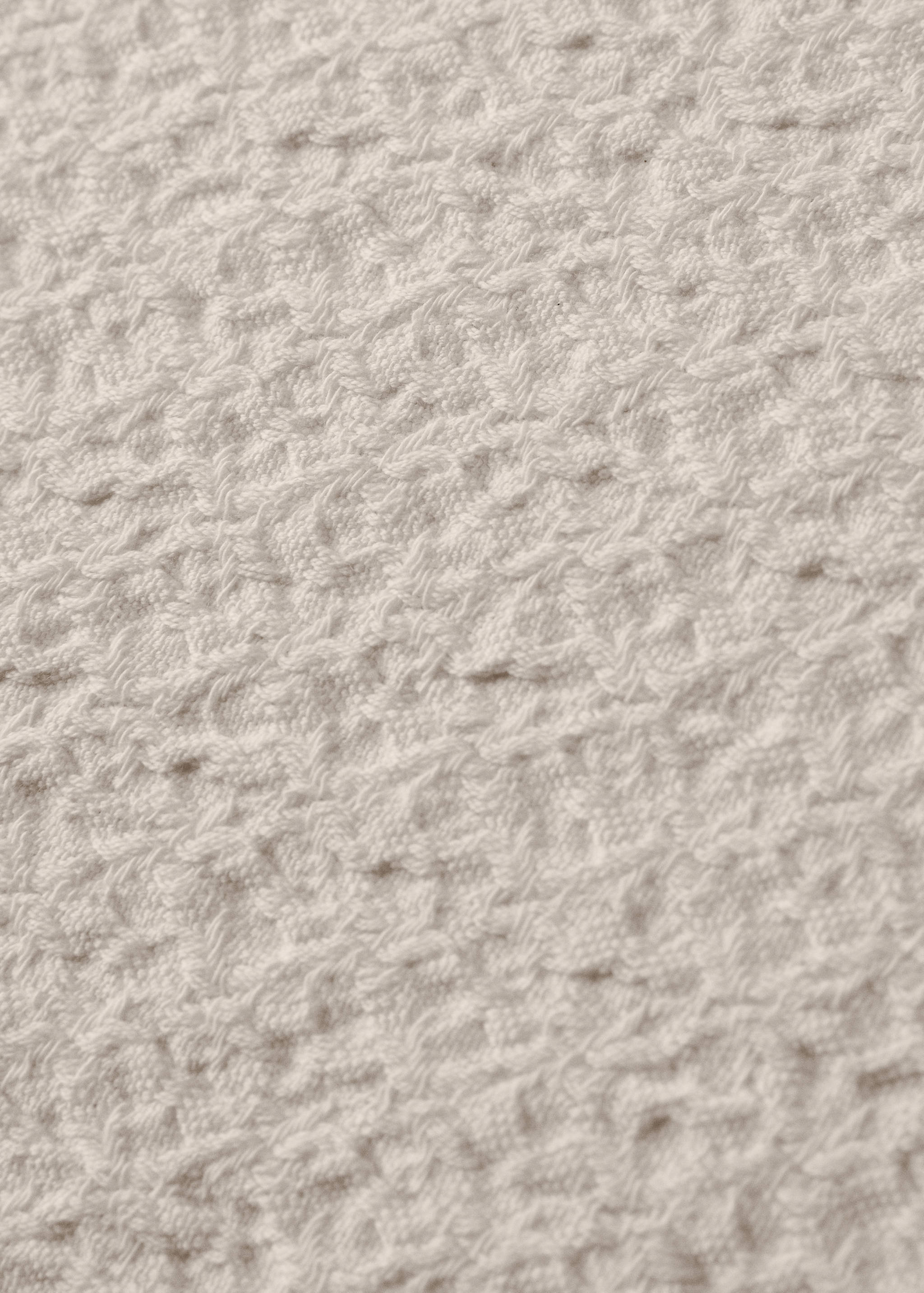 Cotton bed cushion cover with fine texture garment dye 50x50 cm - Details of the article 3