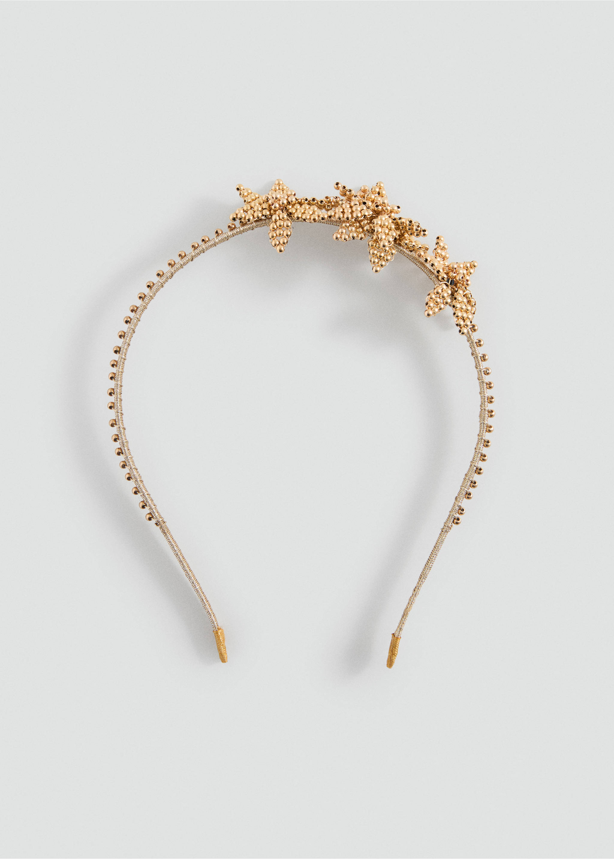 Flower hairband - Article without model, Gold. Ref: 27034046-00.