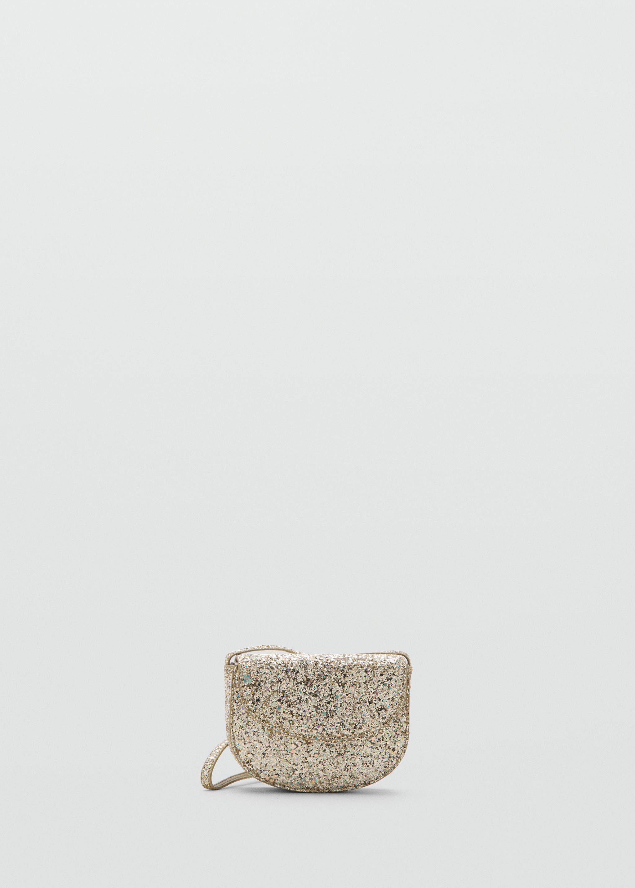 Сумка с клапаном и блестками - Изделие без модели