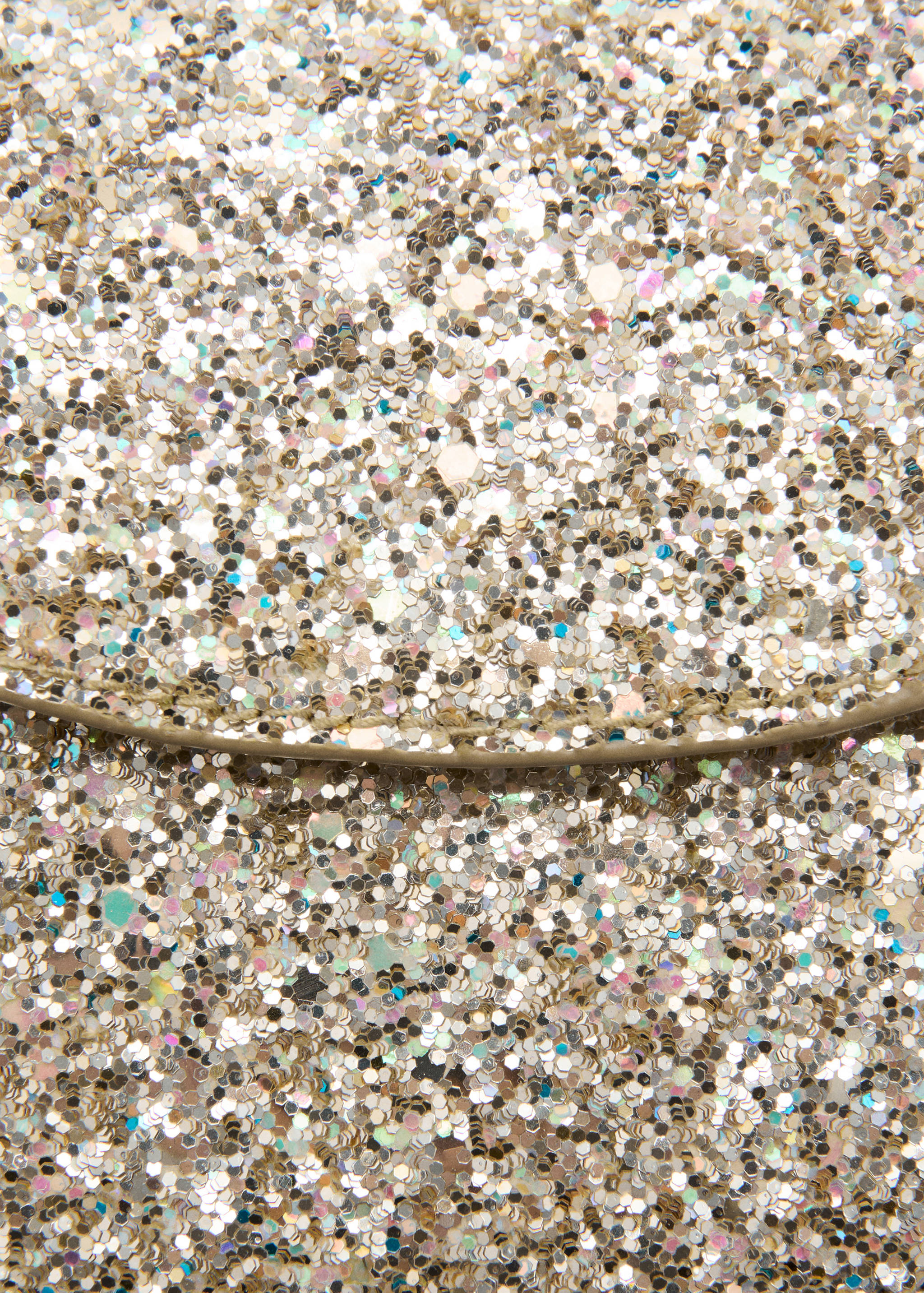 Сумка с клапаном и блестками - Деталь изделия 2