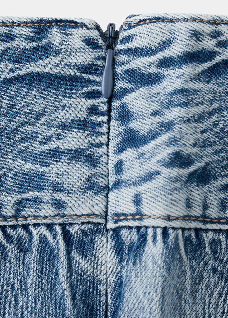 Low waist jeans — Mittelblau