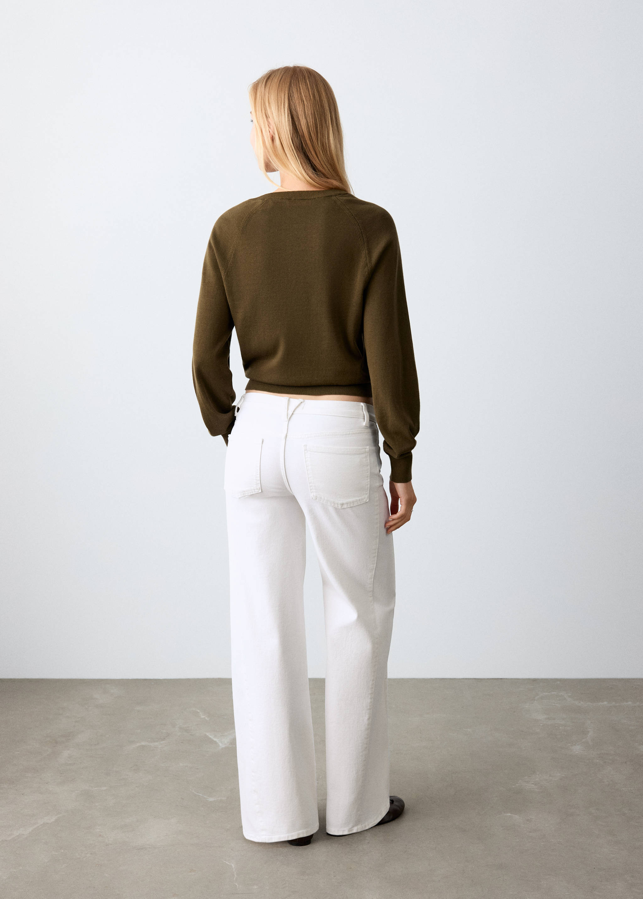 Jeans low waist wide leg - Reverso del artículo