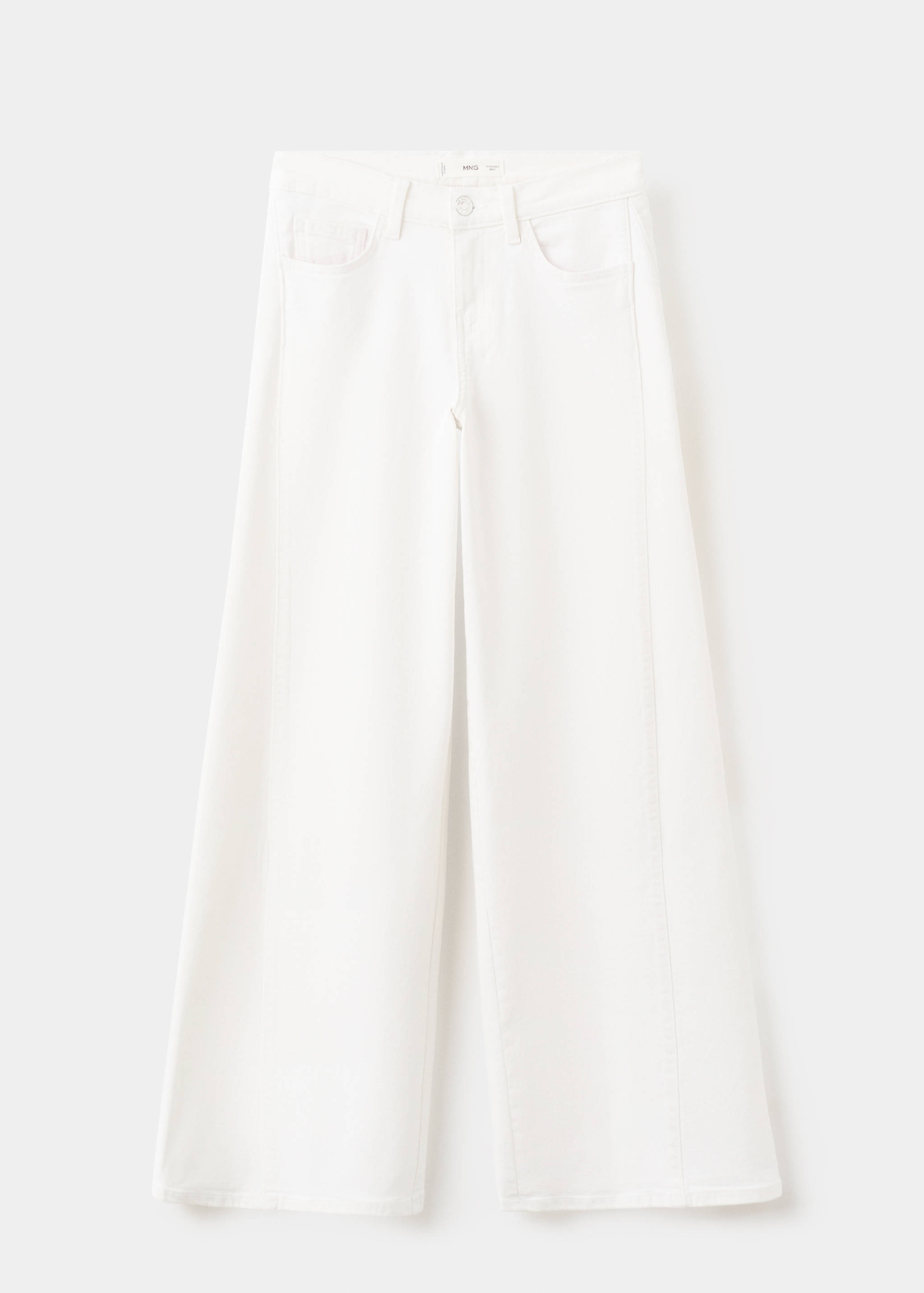 Low-waist wide-leg jeans - Article without model