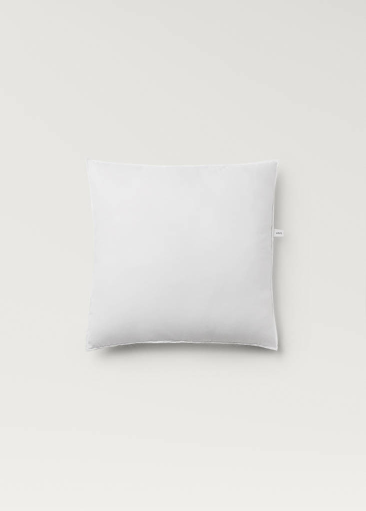 Relleno cojín microfibra 40x40 cm — Blanco