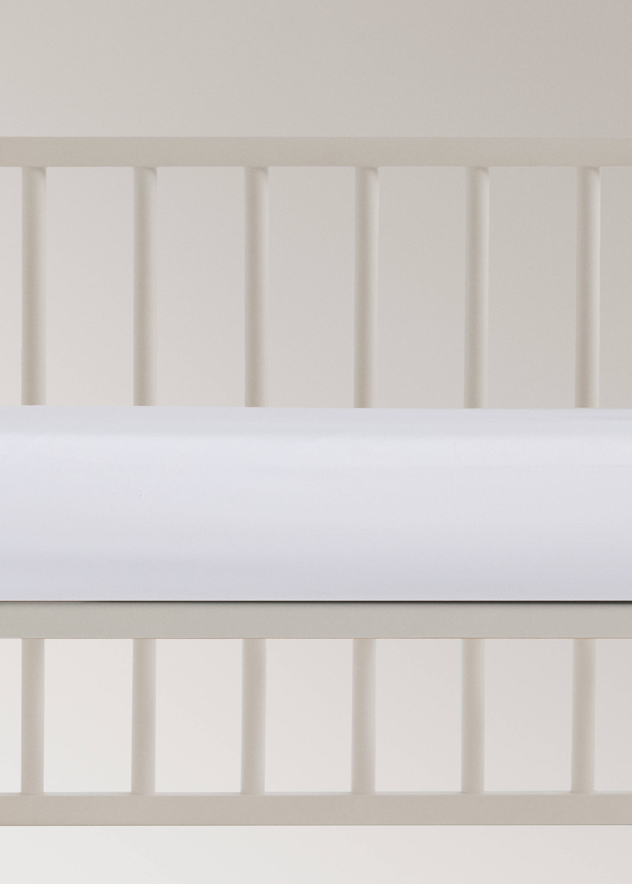 Spannbettlaken für Babybett aus Baumwollperkal-Piqué - Artikel ohne Model