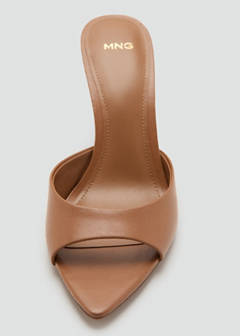 Pointed heel sandals — Leather 4