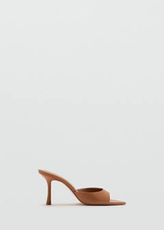 Pointed heel sandals — Leather 1
