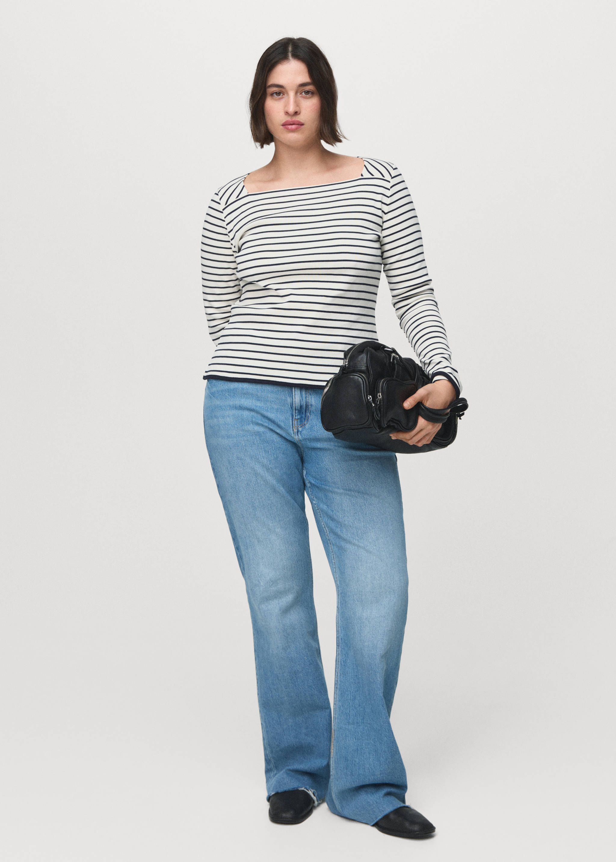 T-shirt col bateau coton - Détail de l'article 3