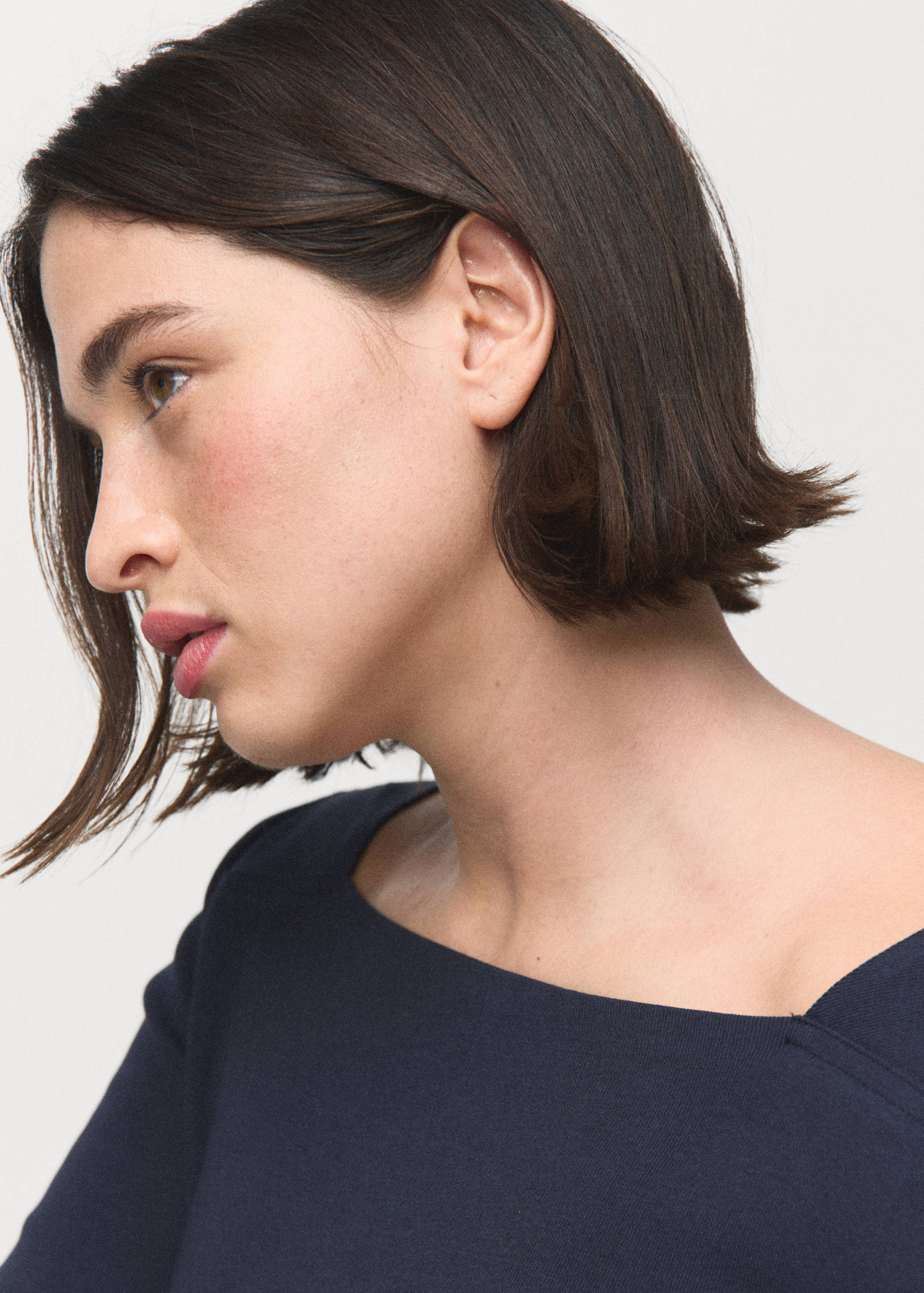 T-shirt col bateau coton - Détail de l'article 4