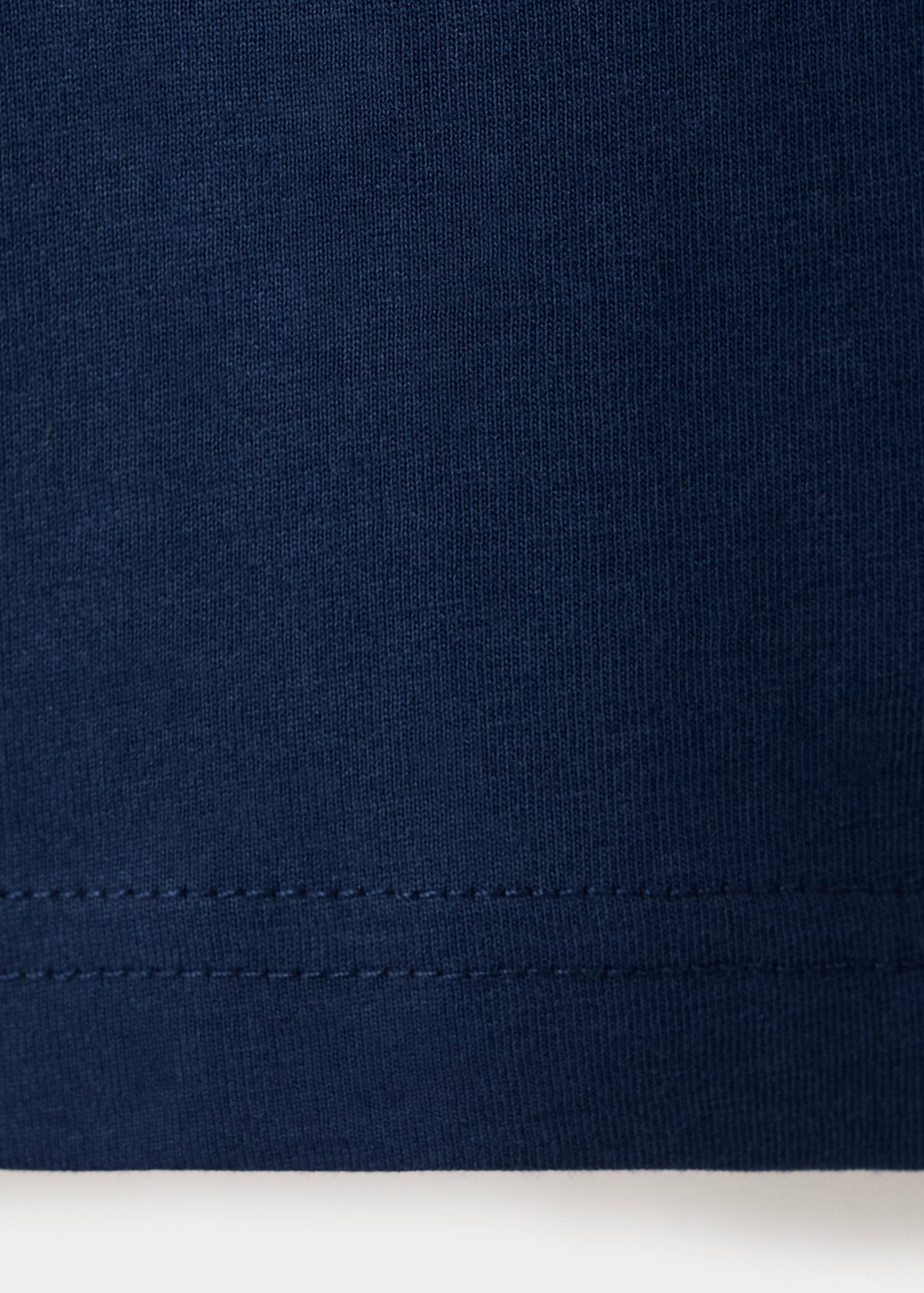 Camiseta algodón cuello pico - Detalle del artículo 0