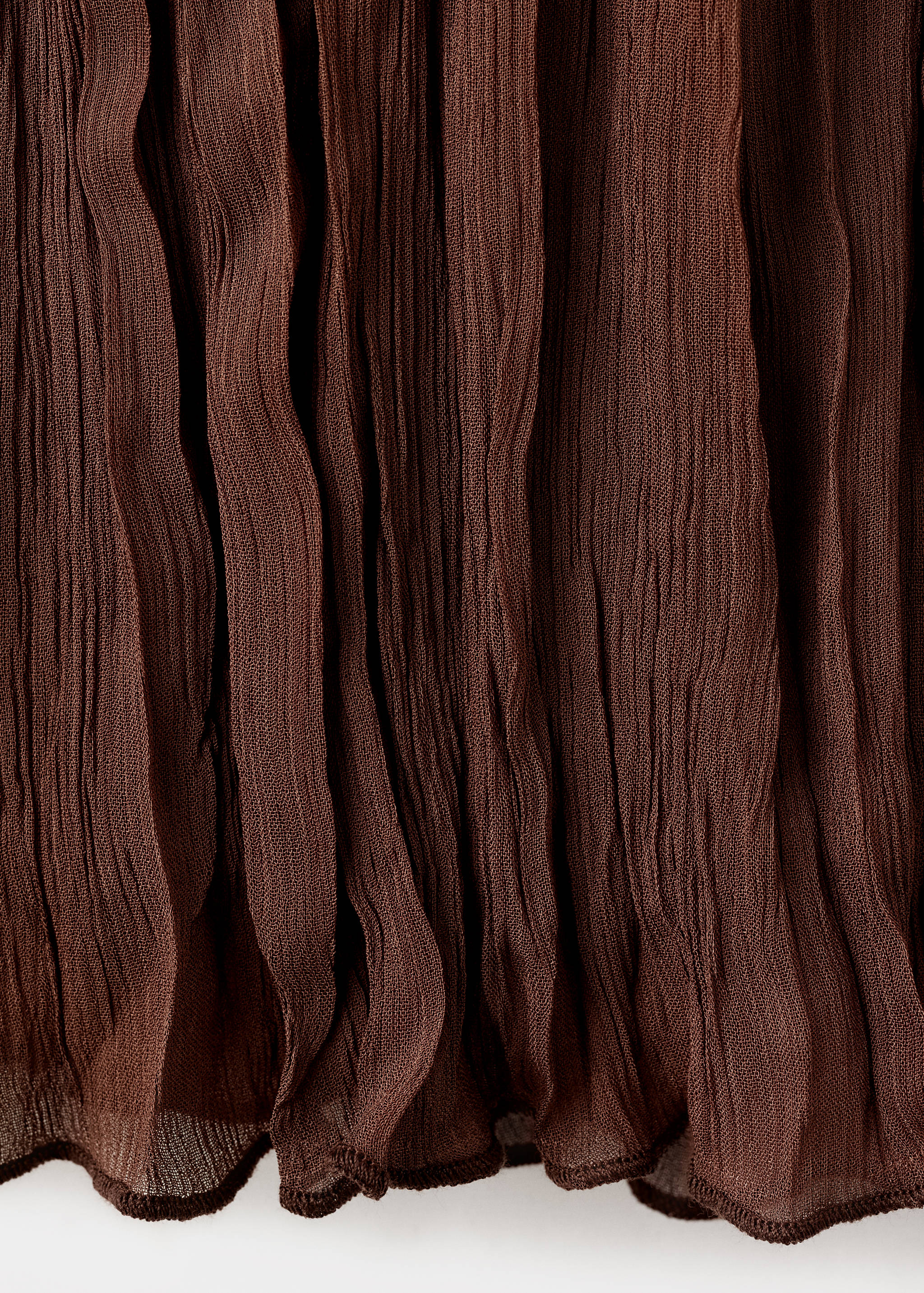 Ruffled chiffon blouse - Details of the article 8