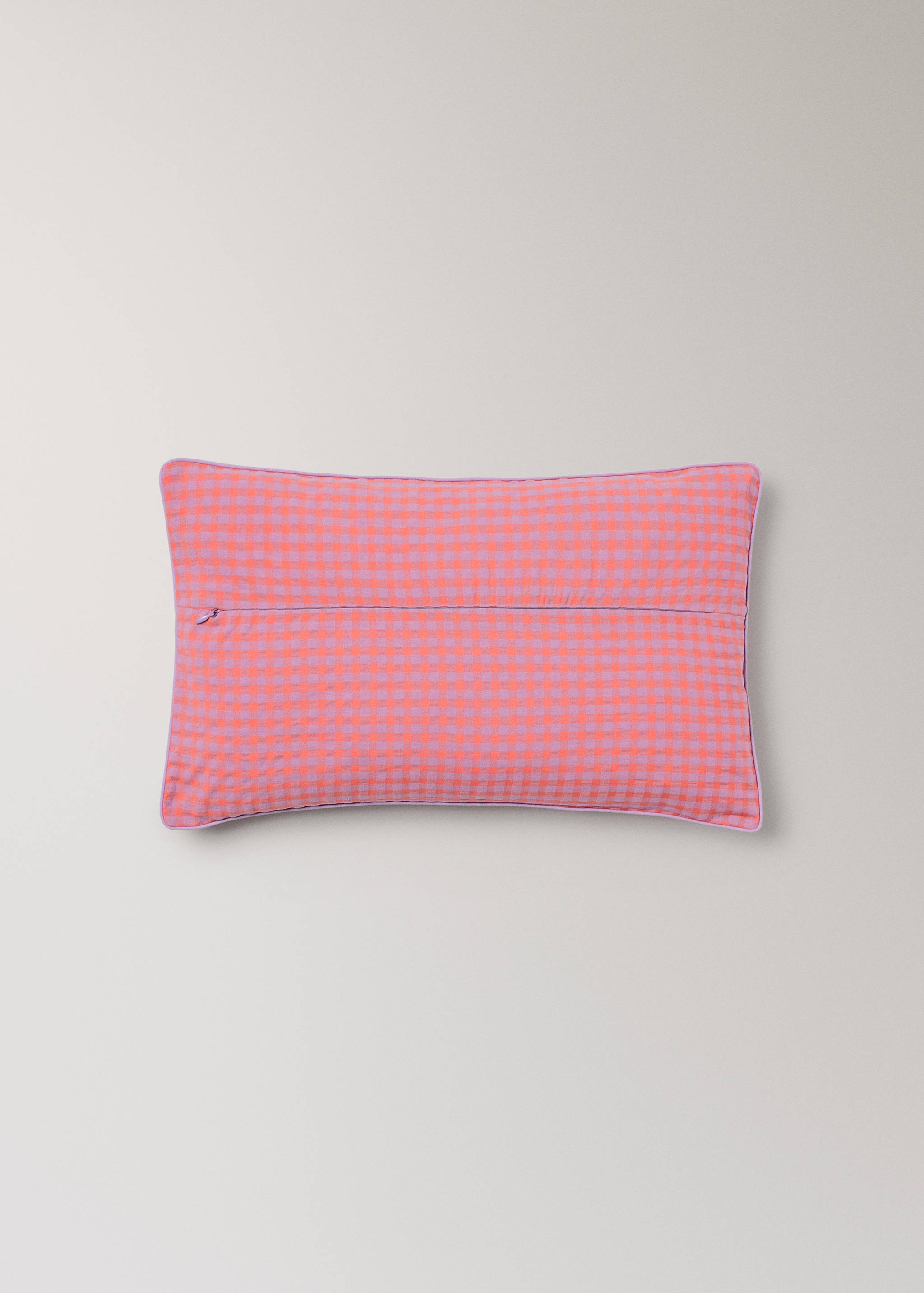 Kinder-Kissenbezug kariert Farbe 30 x 50 cm - Detail des Artikels 1