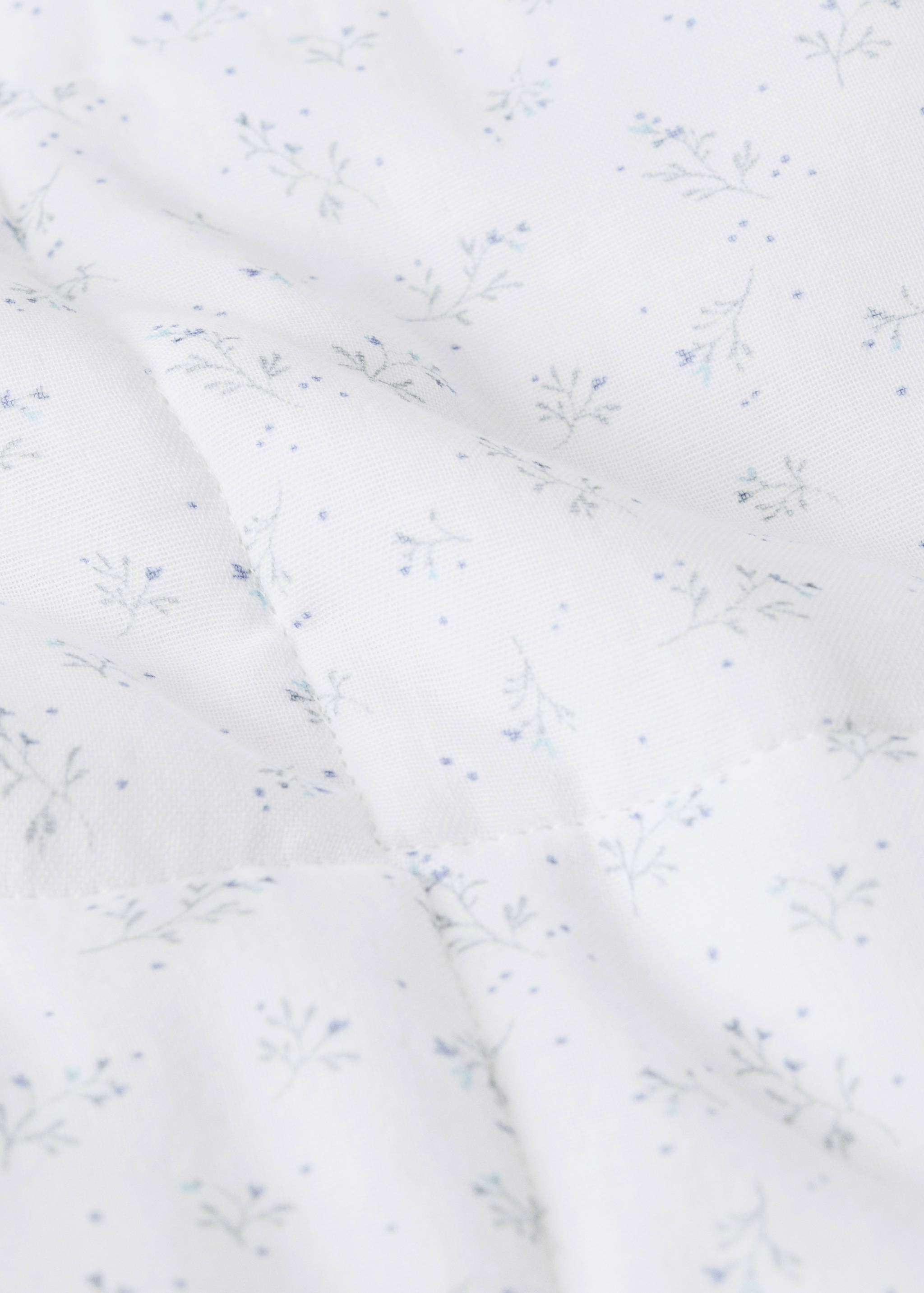 Katoenen miniwiegdekbed met bloemenprint - Detail van het artikel 1