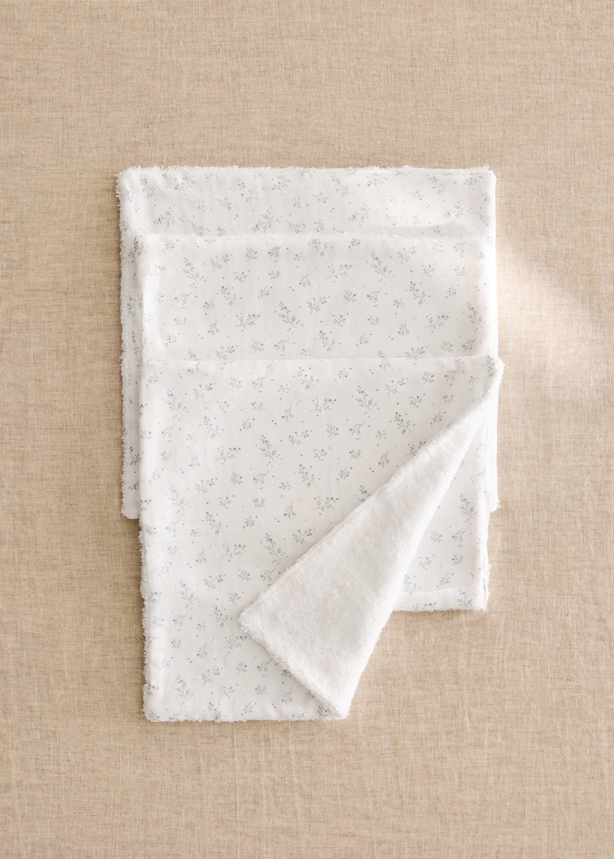 Cotton floral baby wrap - General plane