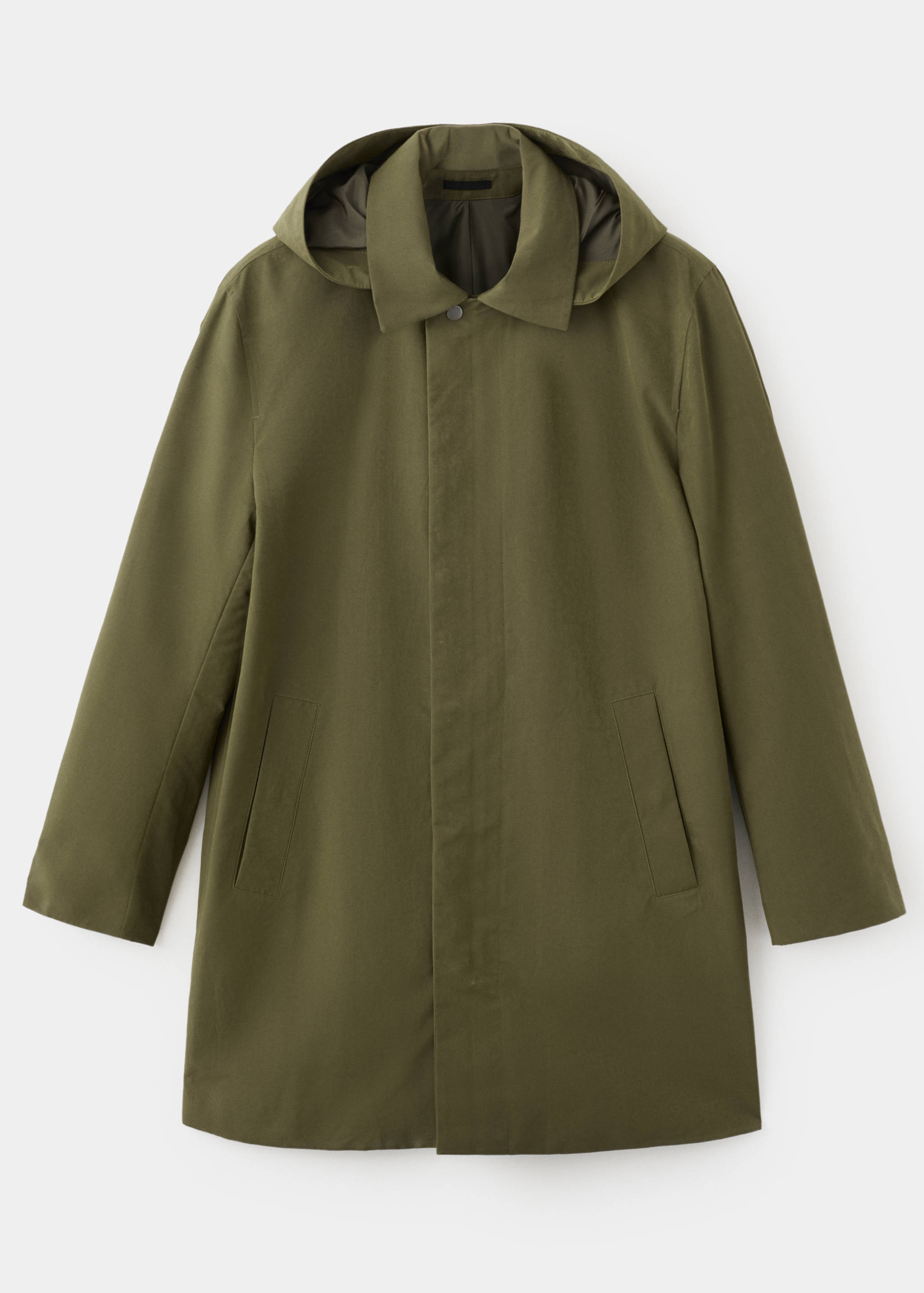 Parka water-repellent capucha desmontable - Artículo sin modelo