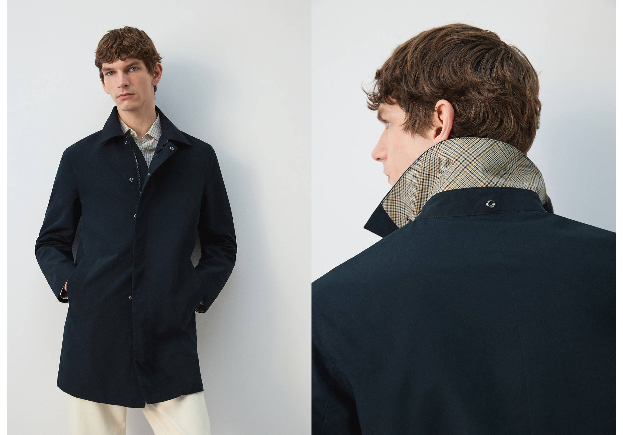 Parka water-repellent capucha desmontable - Plano panorámico