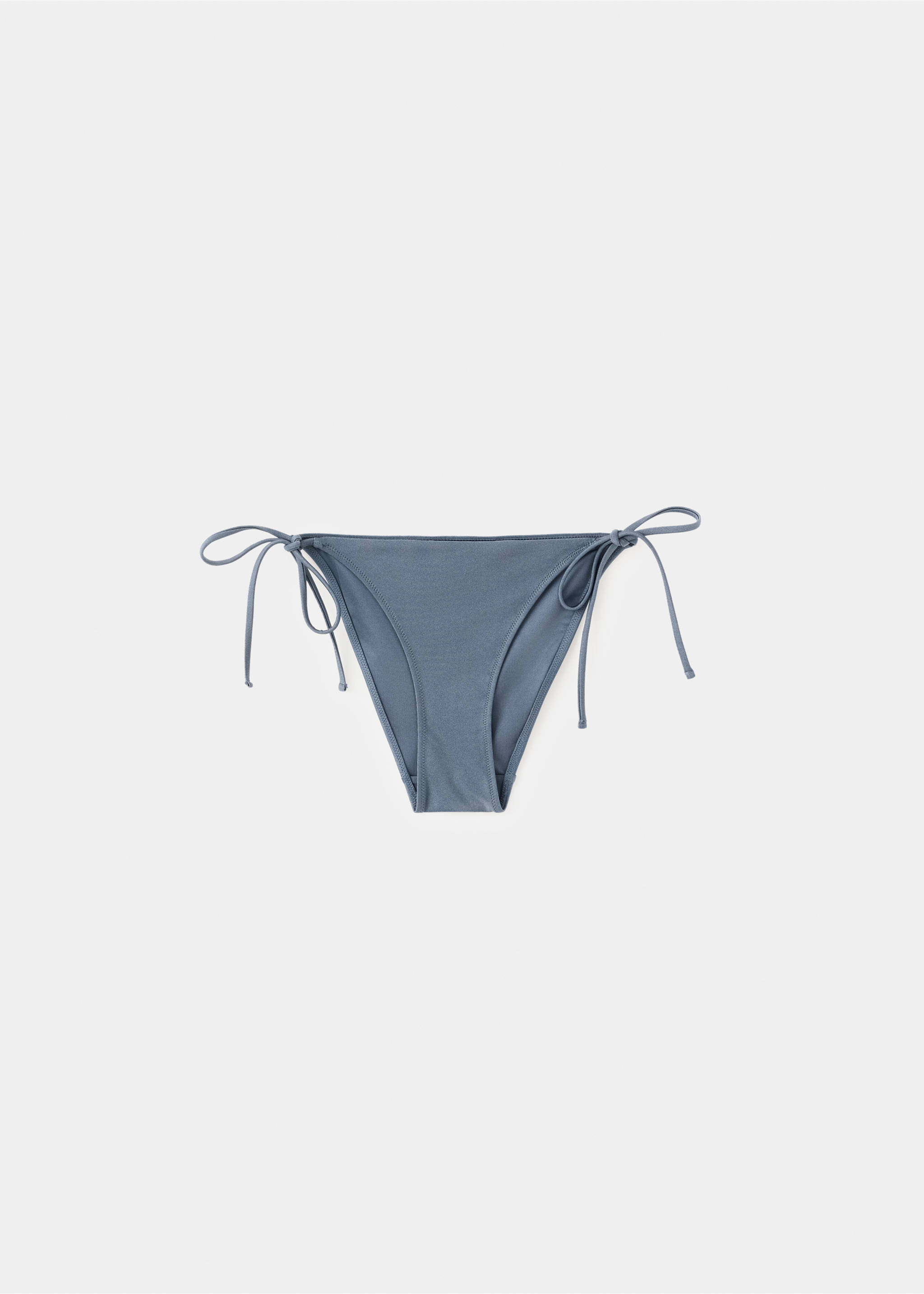 Culotte bikini classique à nœuds - Article sans modèle, Bleu. Ref: 27034416-00.