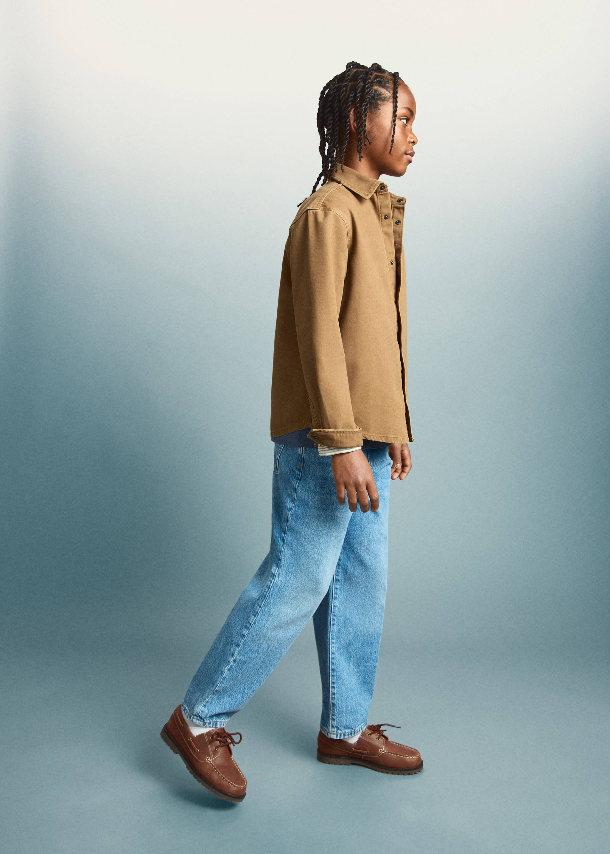 Cazadora vaquera - Plano general