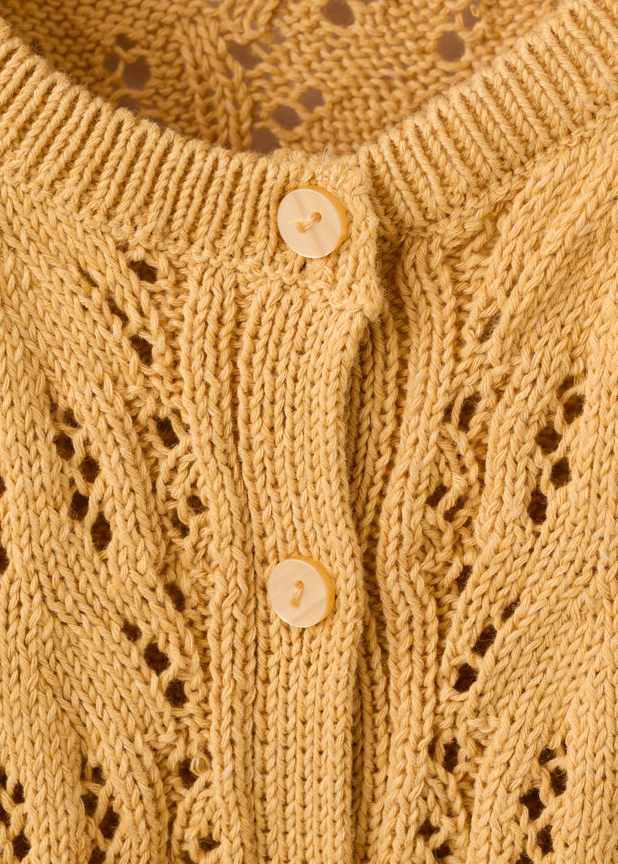 Openwork knit cardigan - Details of the article 8