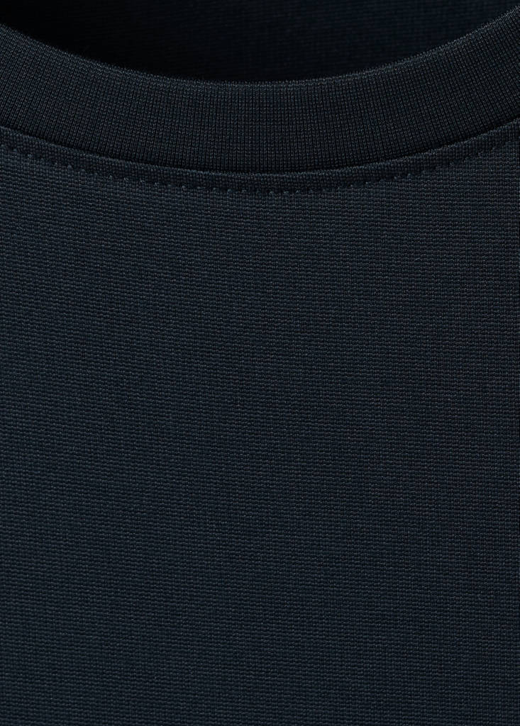 Slim fit comfort stretch Coolmax ® T-shirt — Navy